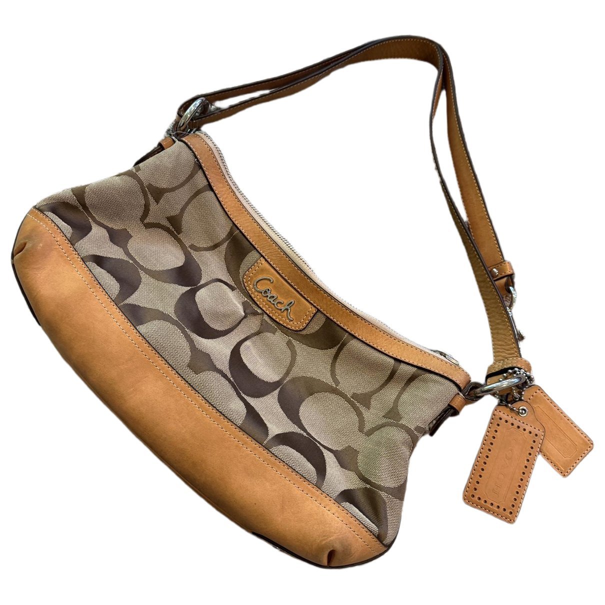 Coach Signature Sufflette cloth handbag