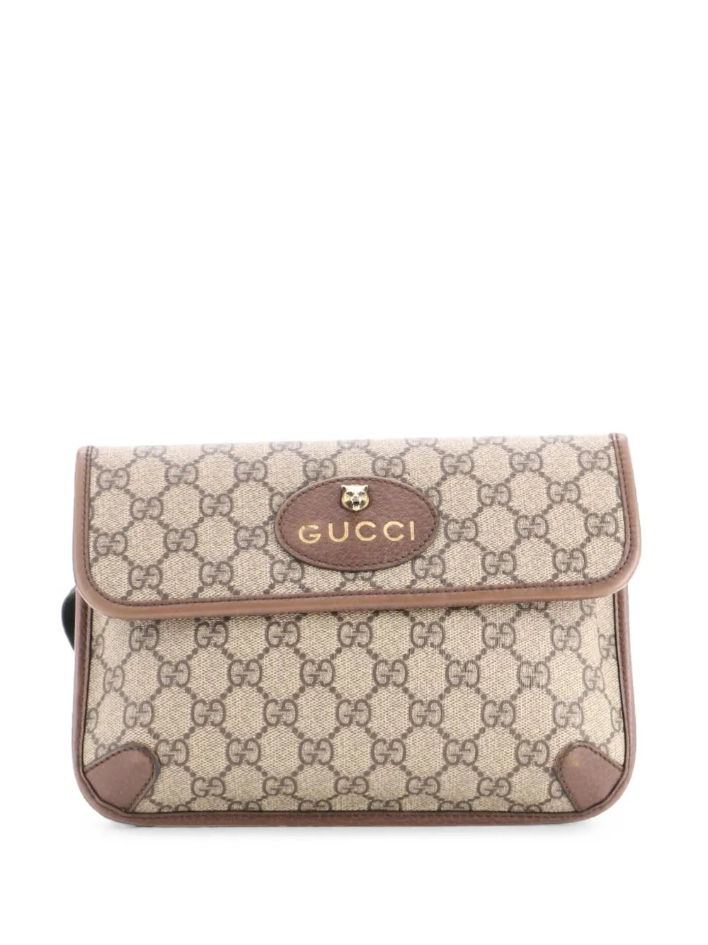Neo Vintage Flap GG Coated Canvas belt bag