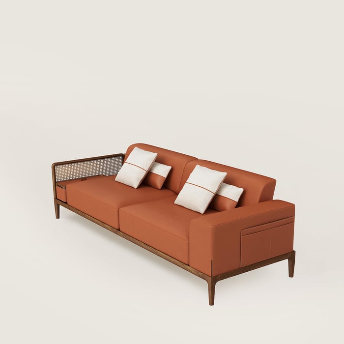 Fauve Sofa Sellier 2-seater