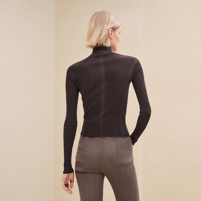 Rouge Sellier Cashmere Long-sleeve Sweater