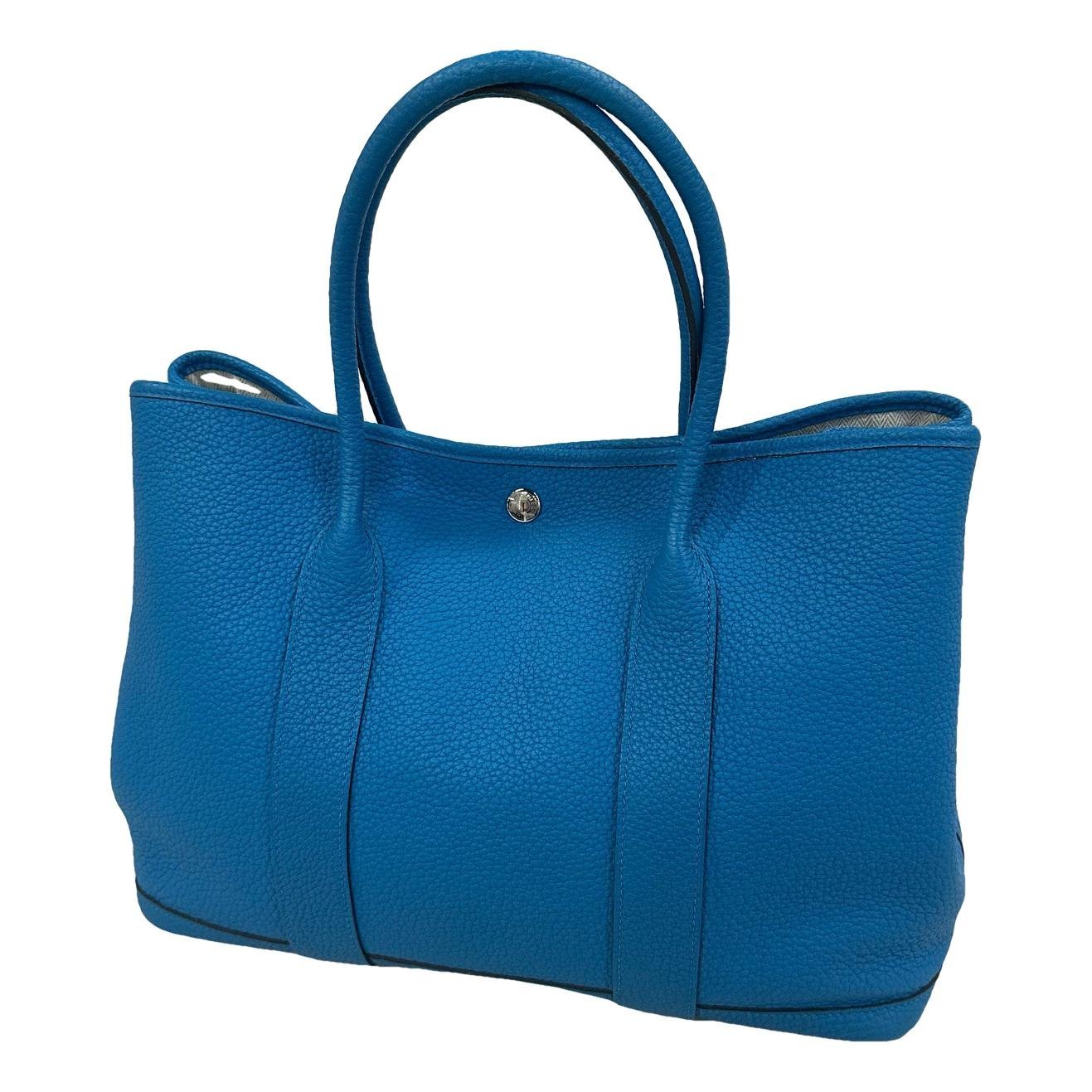 Garden Party leather handbag