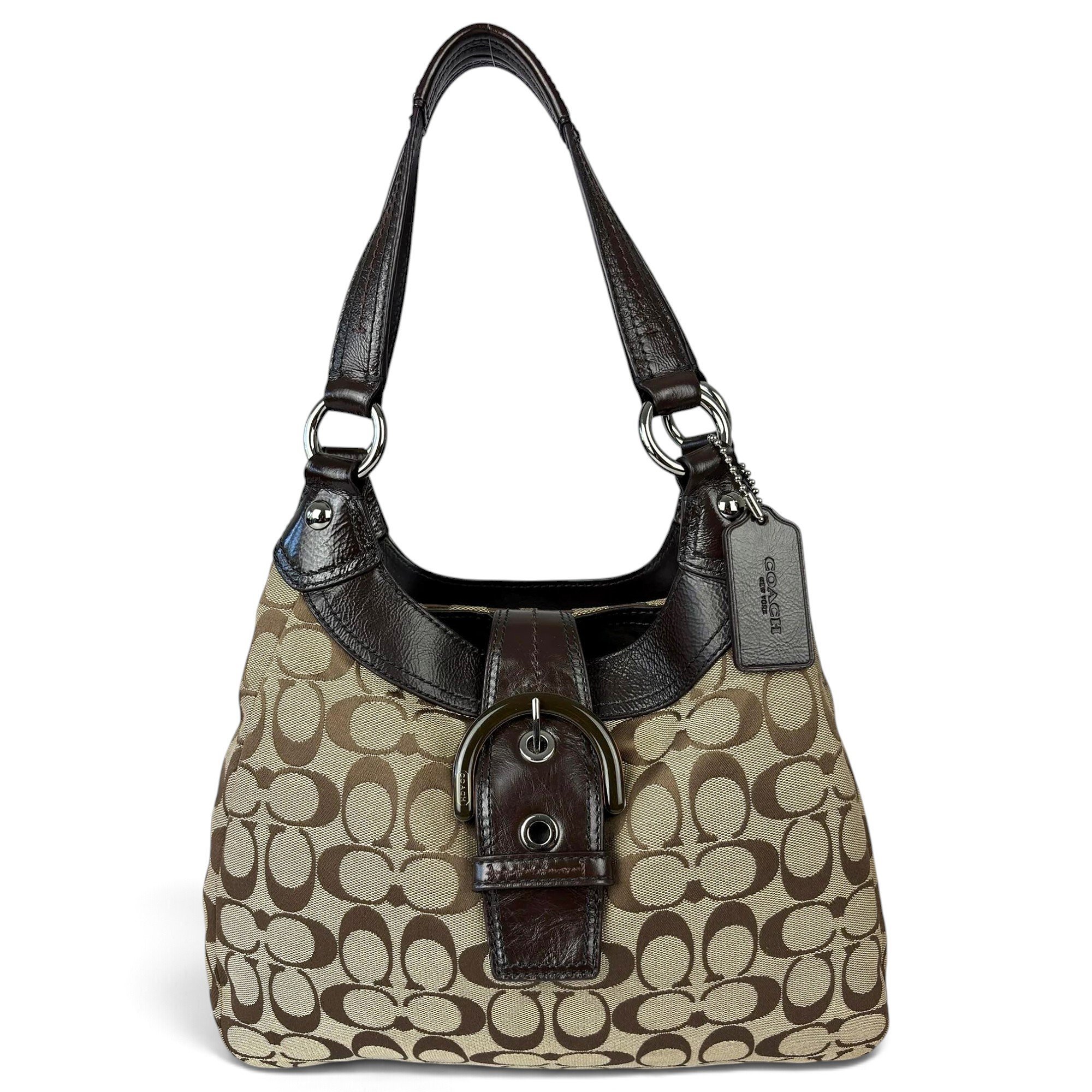 Signature Sufflette cloth handbag