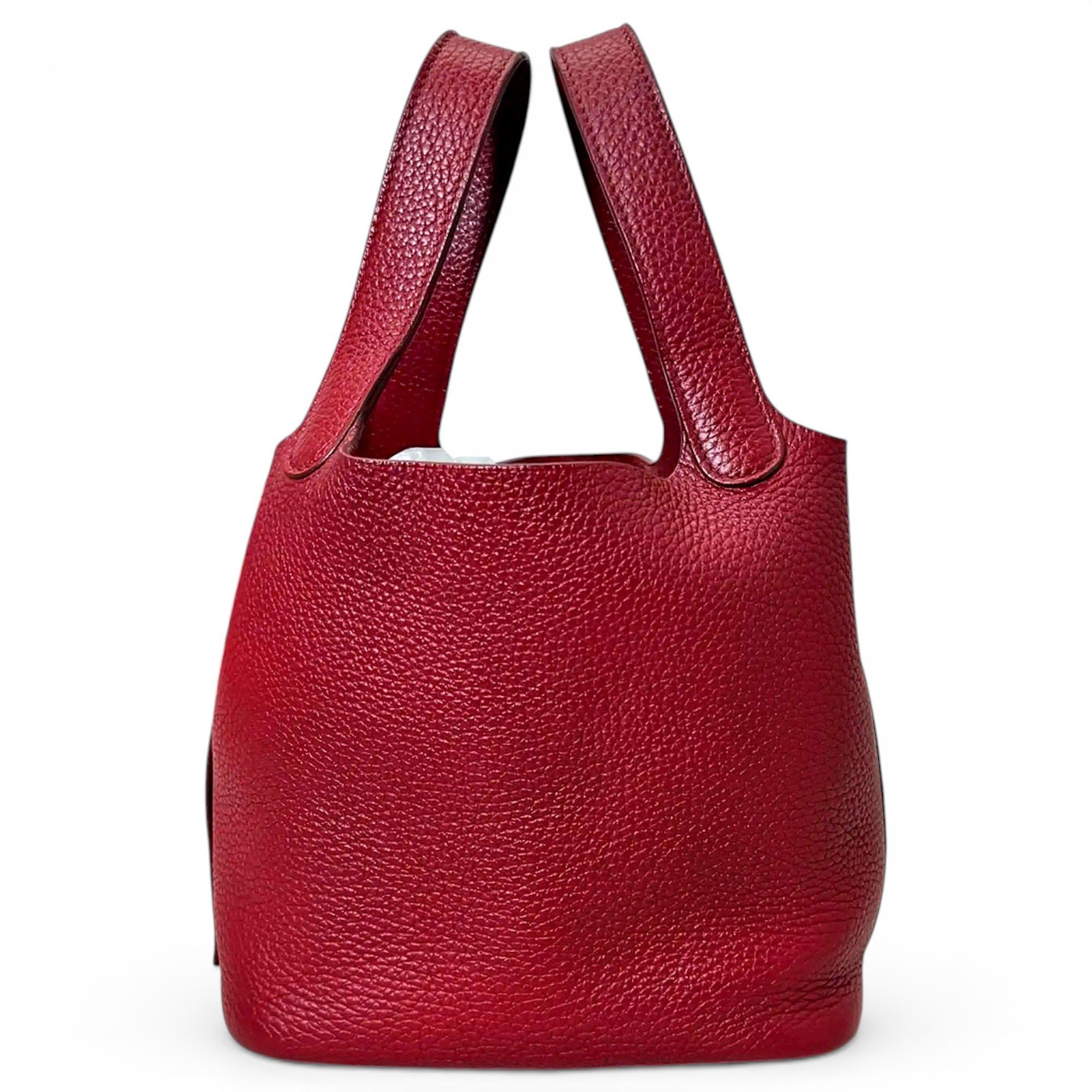 Picotin leather handbag