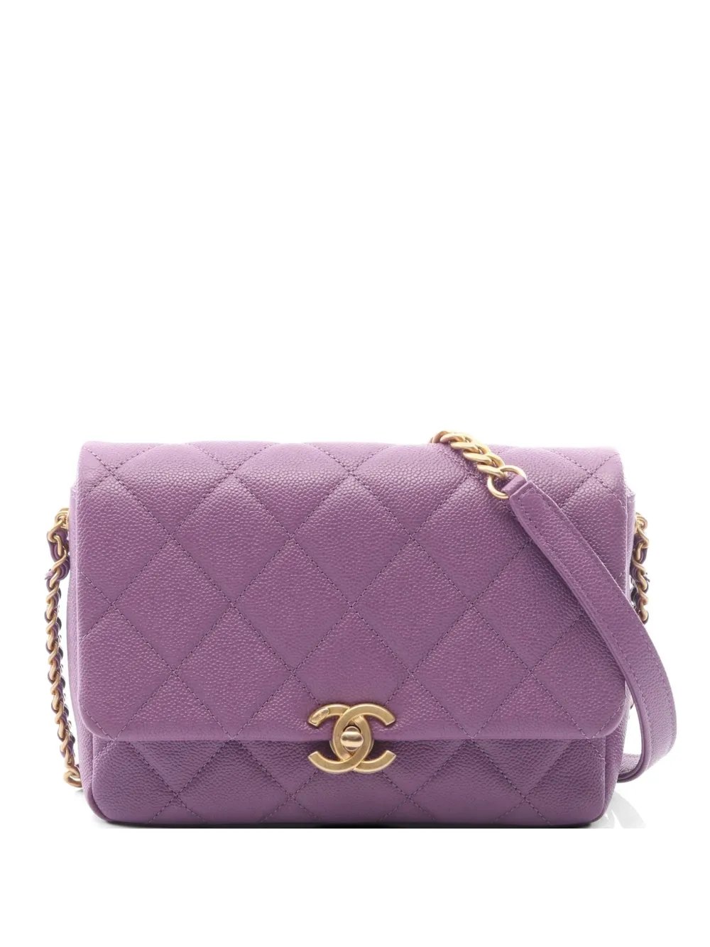 2021s Matelasse flap shoulder bag
