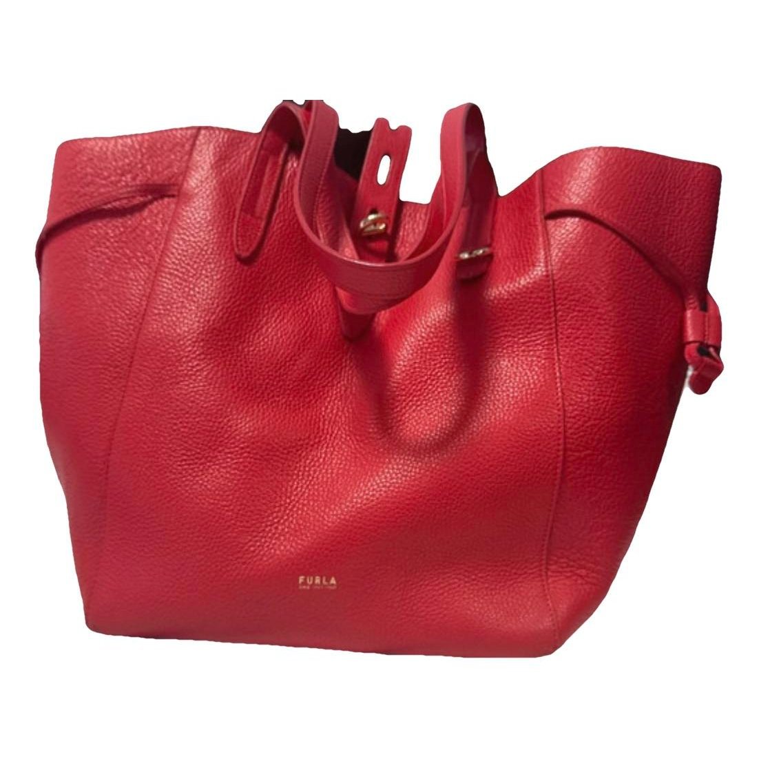 Leather handbag