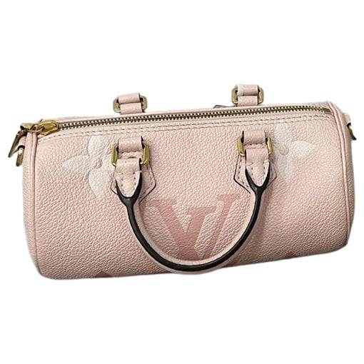 Papillon BB leather handbag