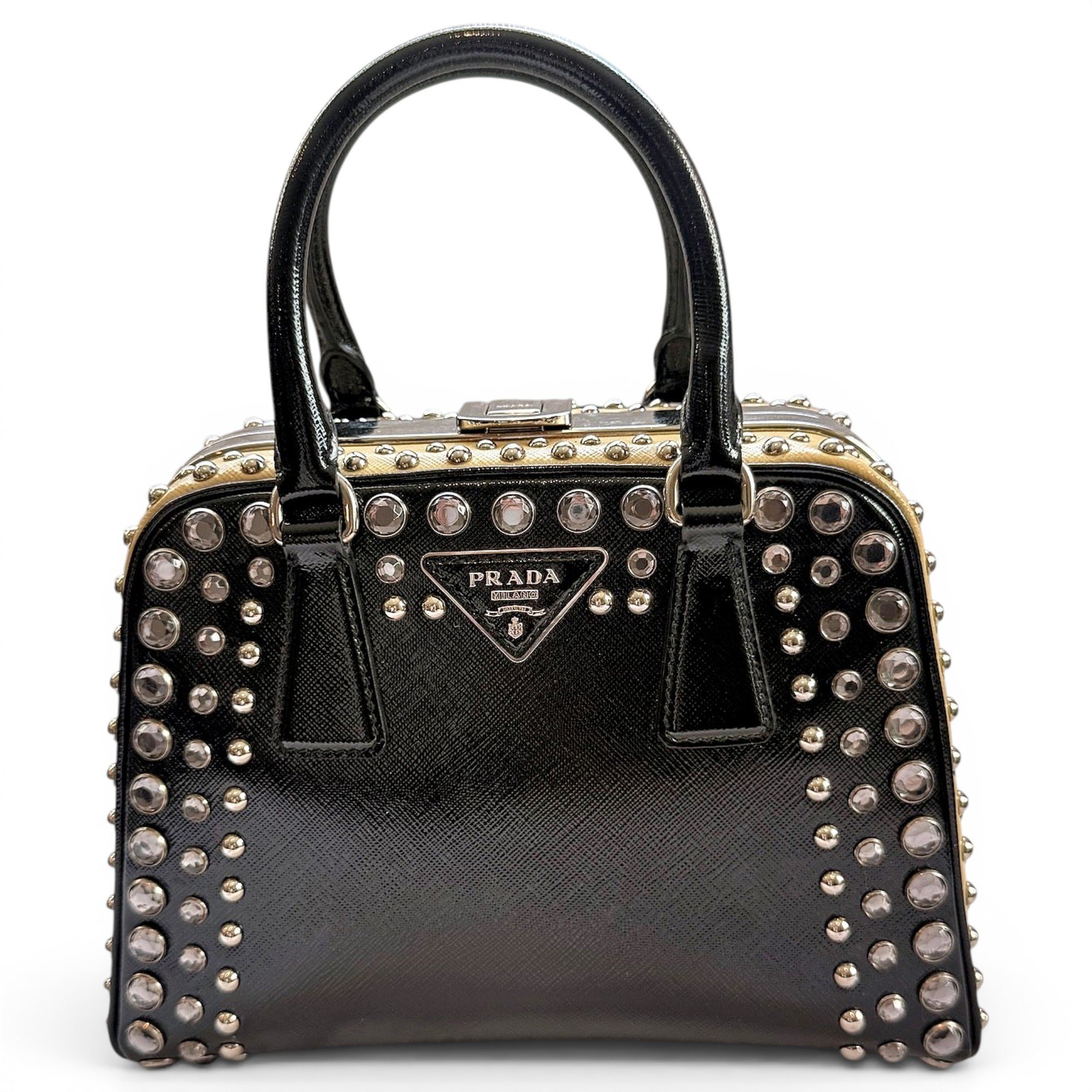 Leather handbag