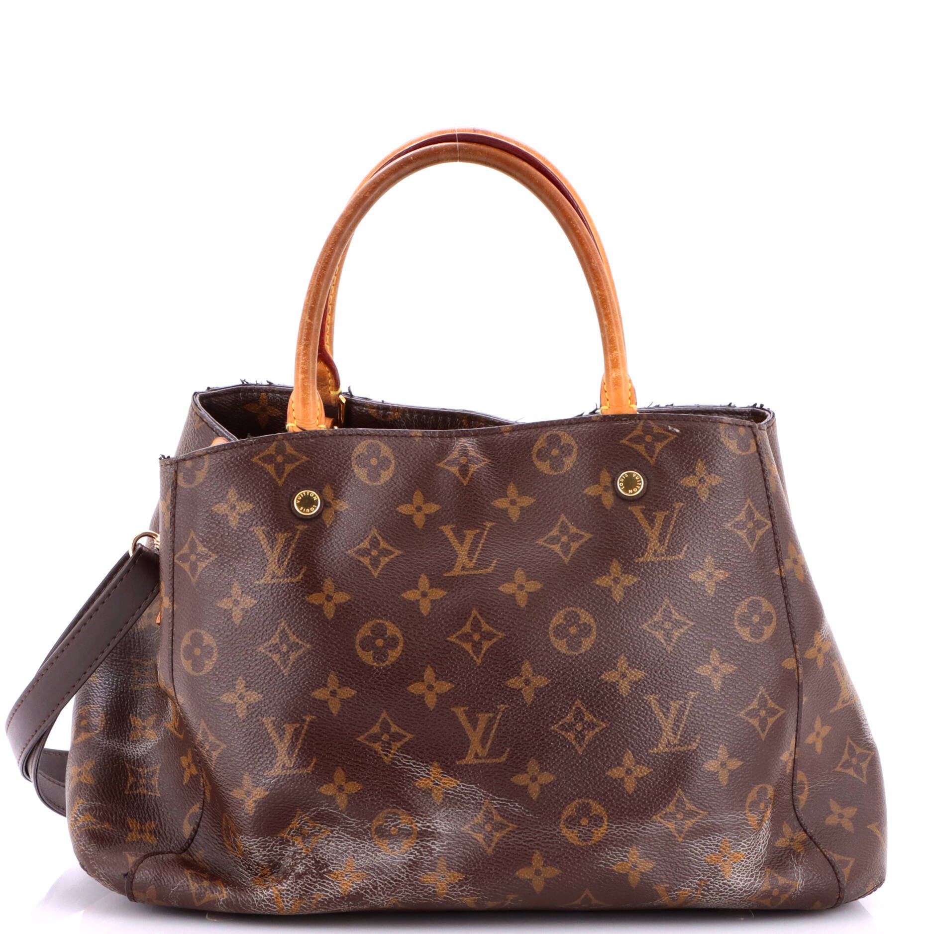 Montaigne Handbag Monogram Canvas BB