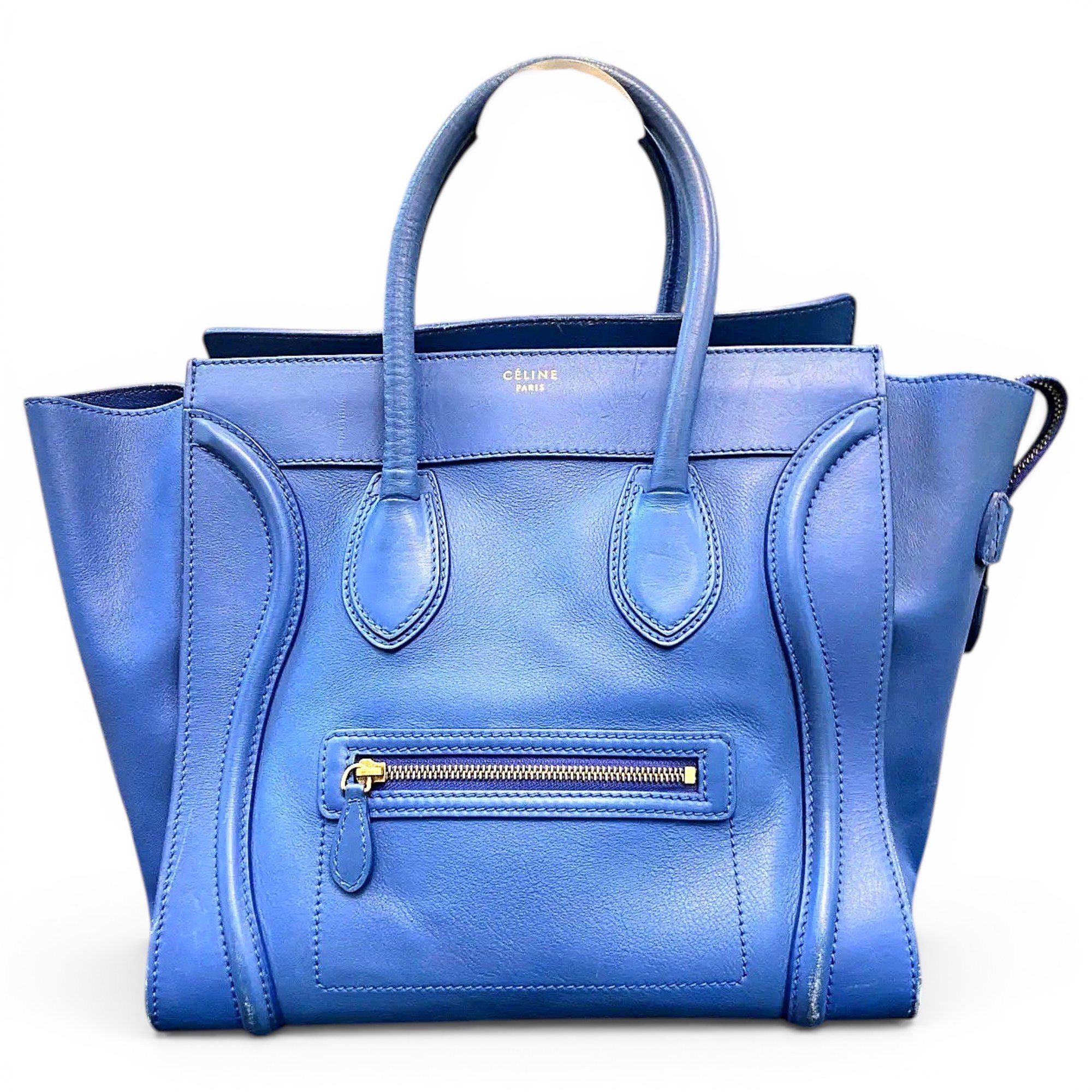 Luggage leather handbag