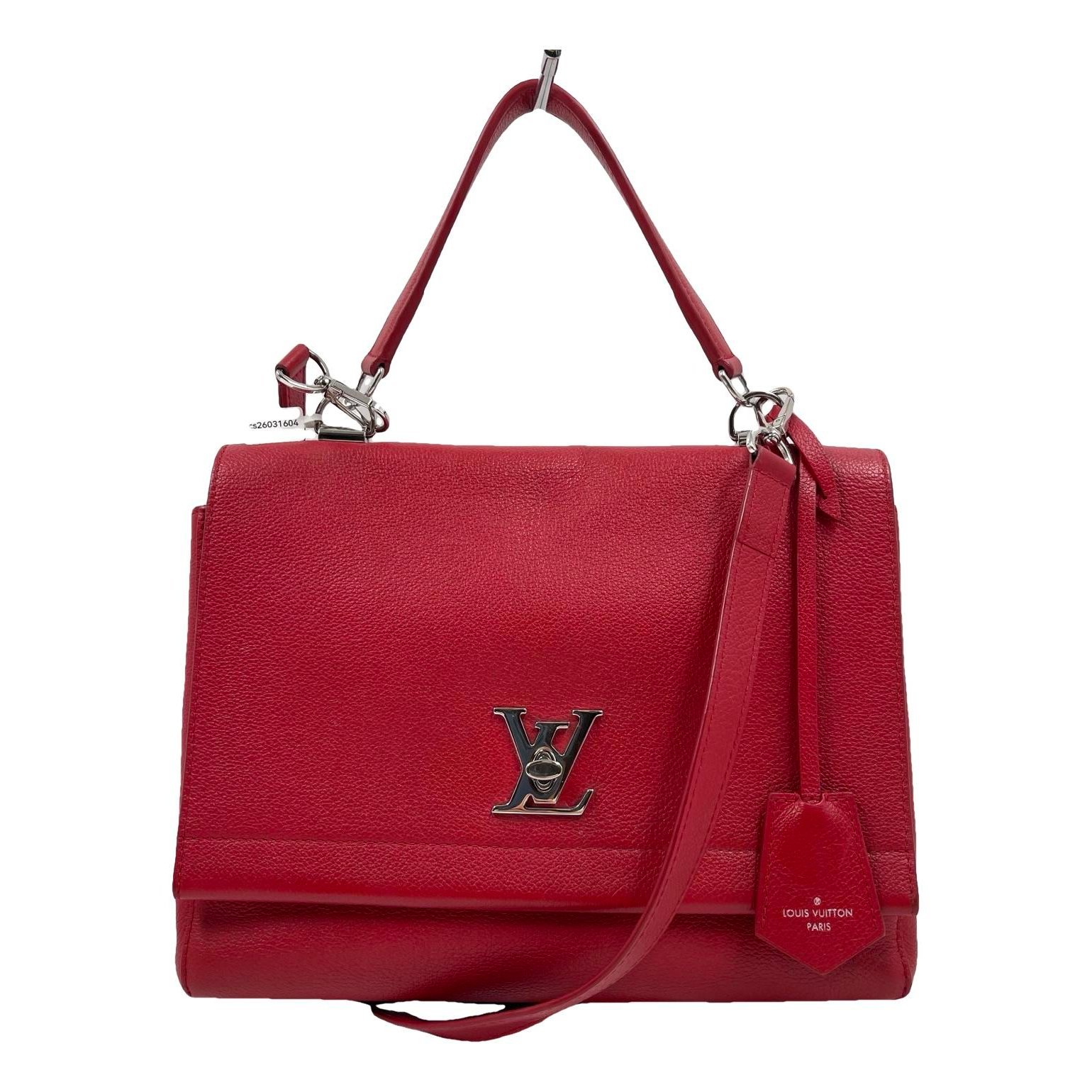 Lockme leather crossbody bag