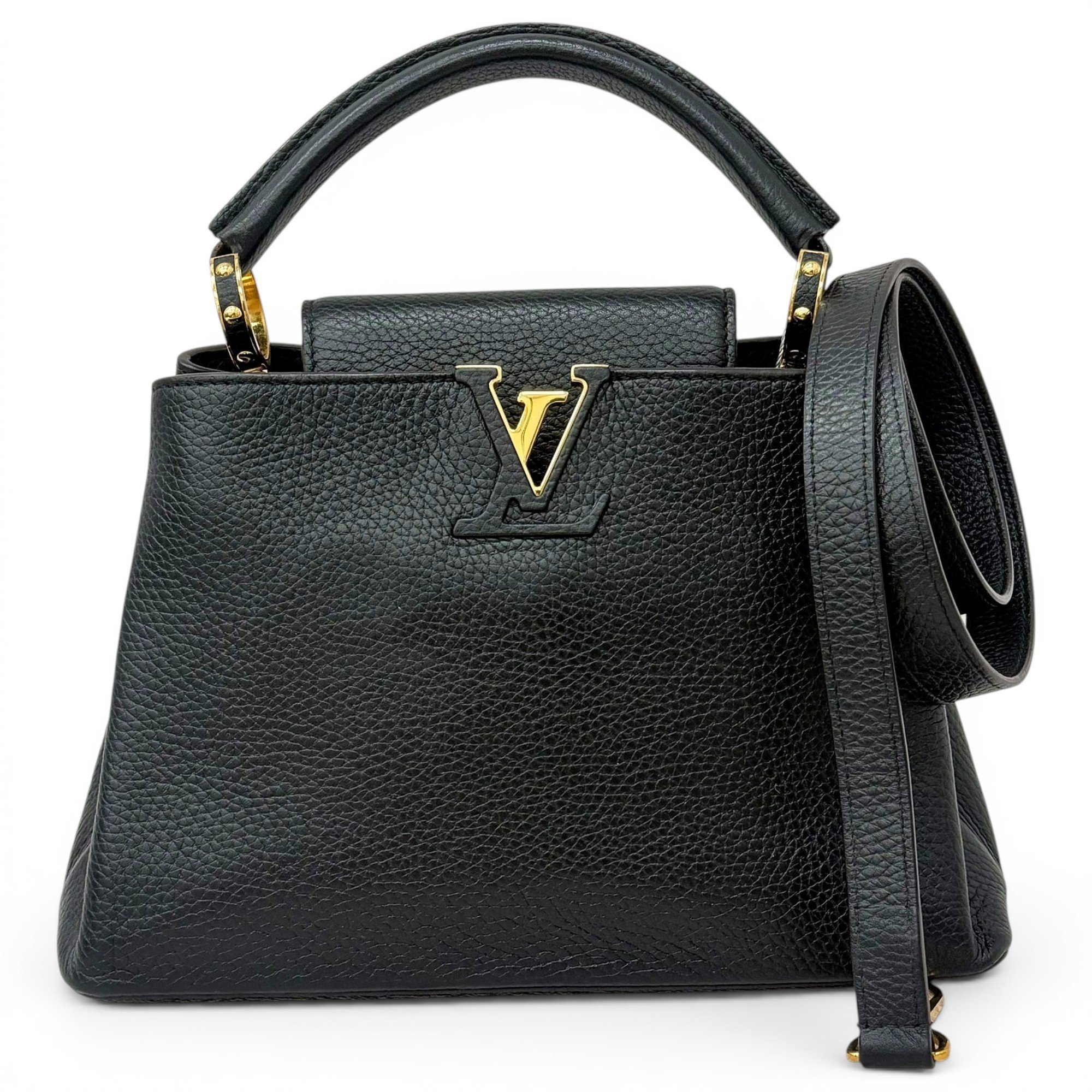 Capucines leather handbag