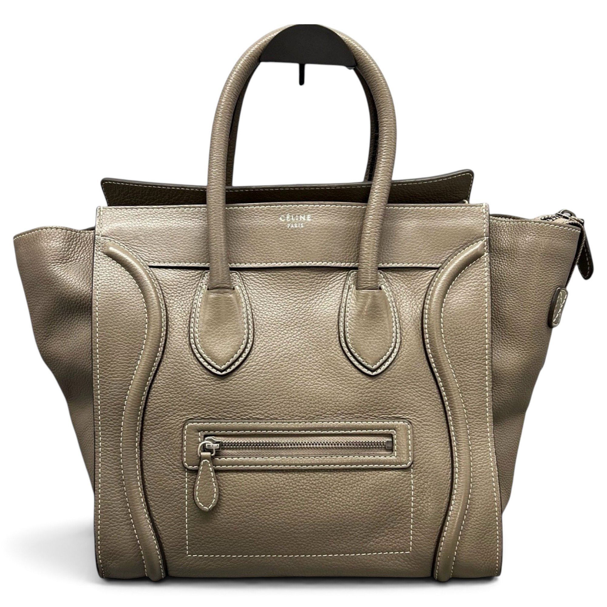 Luggage leather handbag