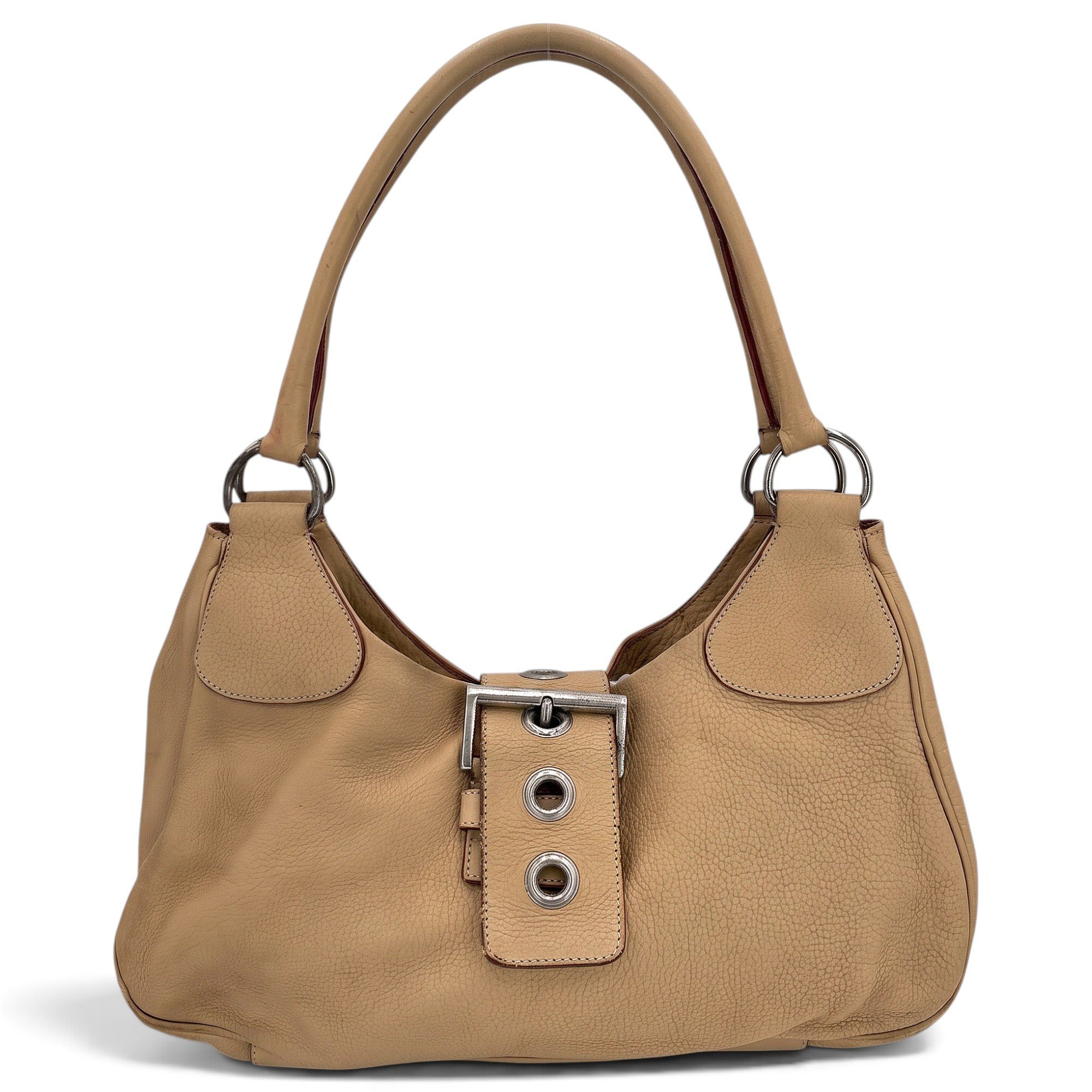 Moon leather handbag