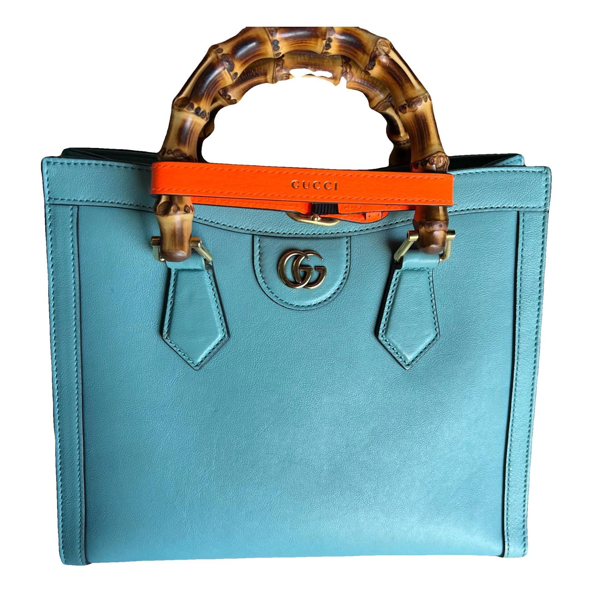 Diana Bamboo leather tote