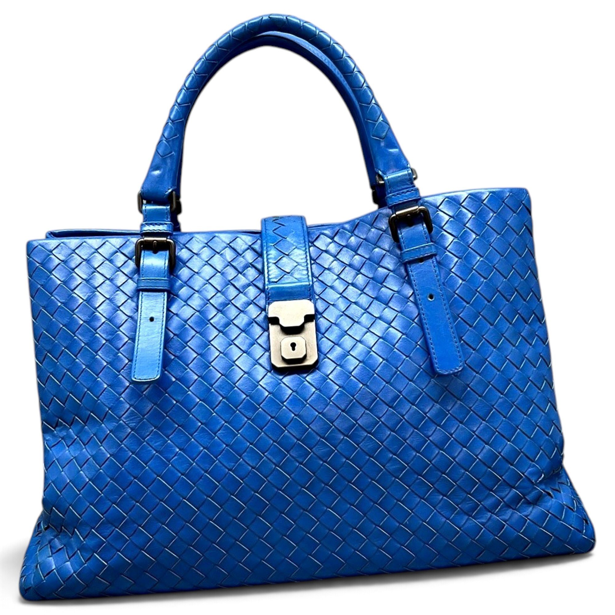 Bottega Veneta Roma leather handbag