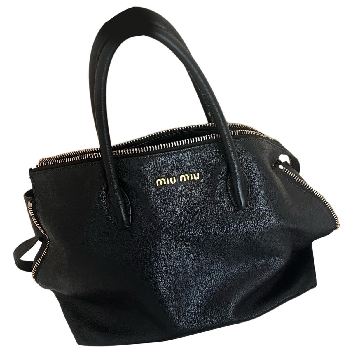 Leather handbag