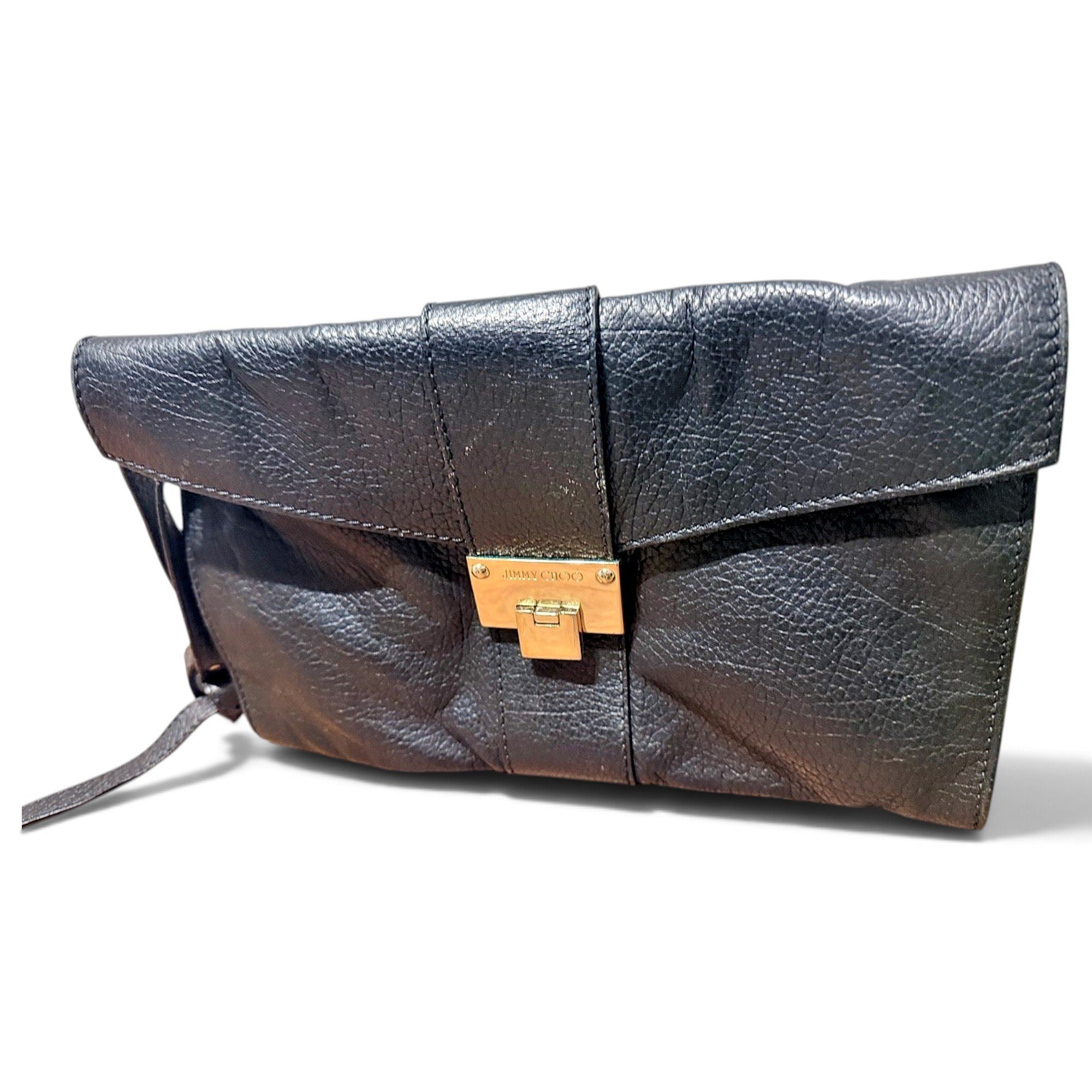 Jimmy Choo Leather clutch bag