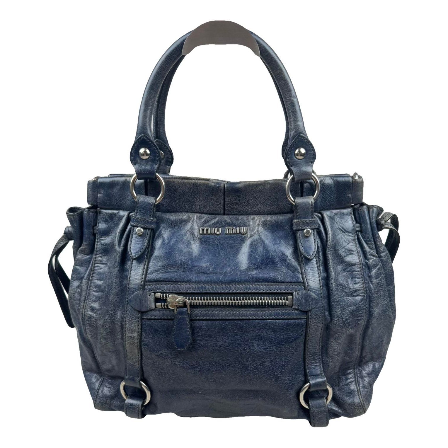 Vitello leather handbag