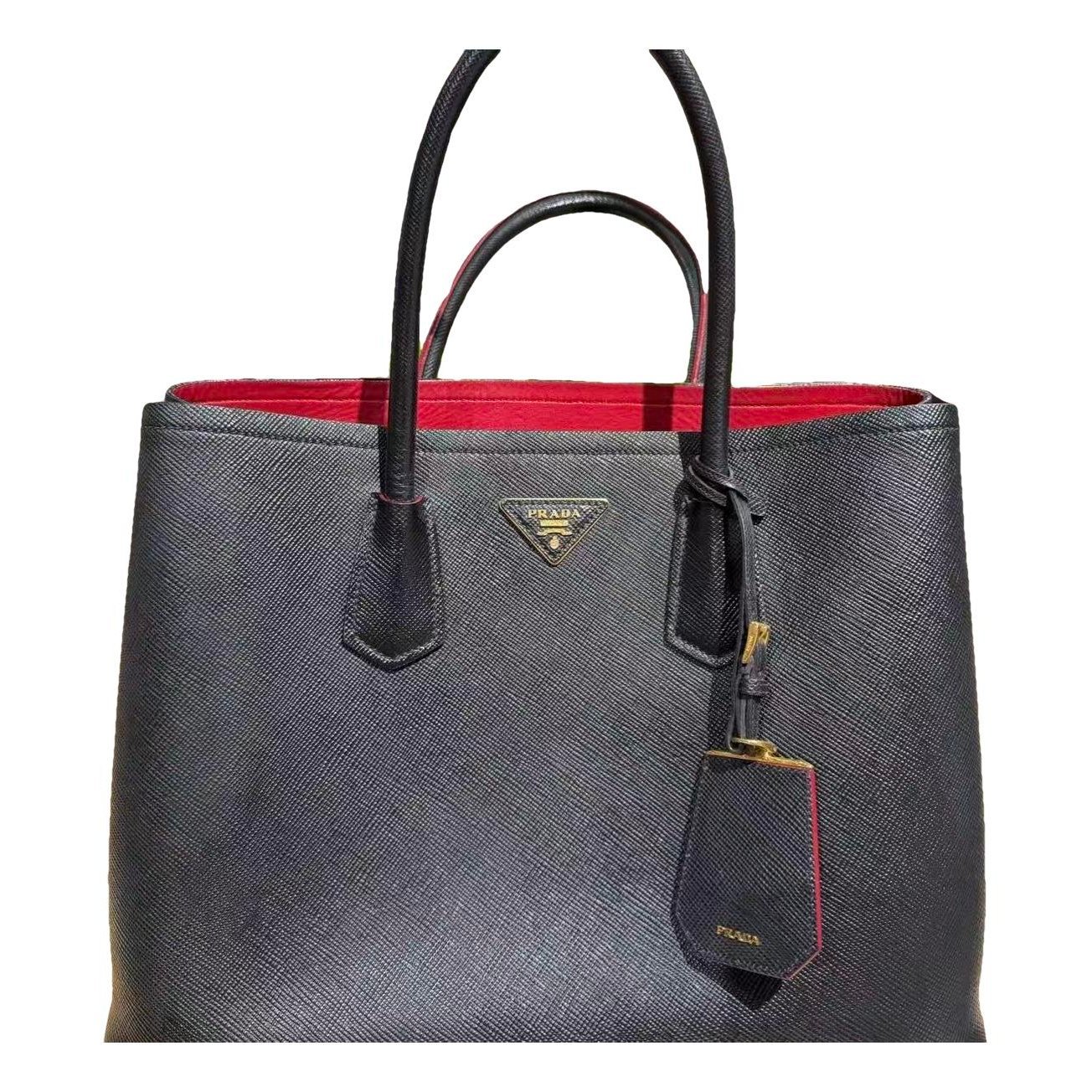 Leather handbag