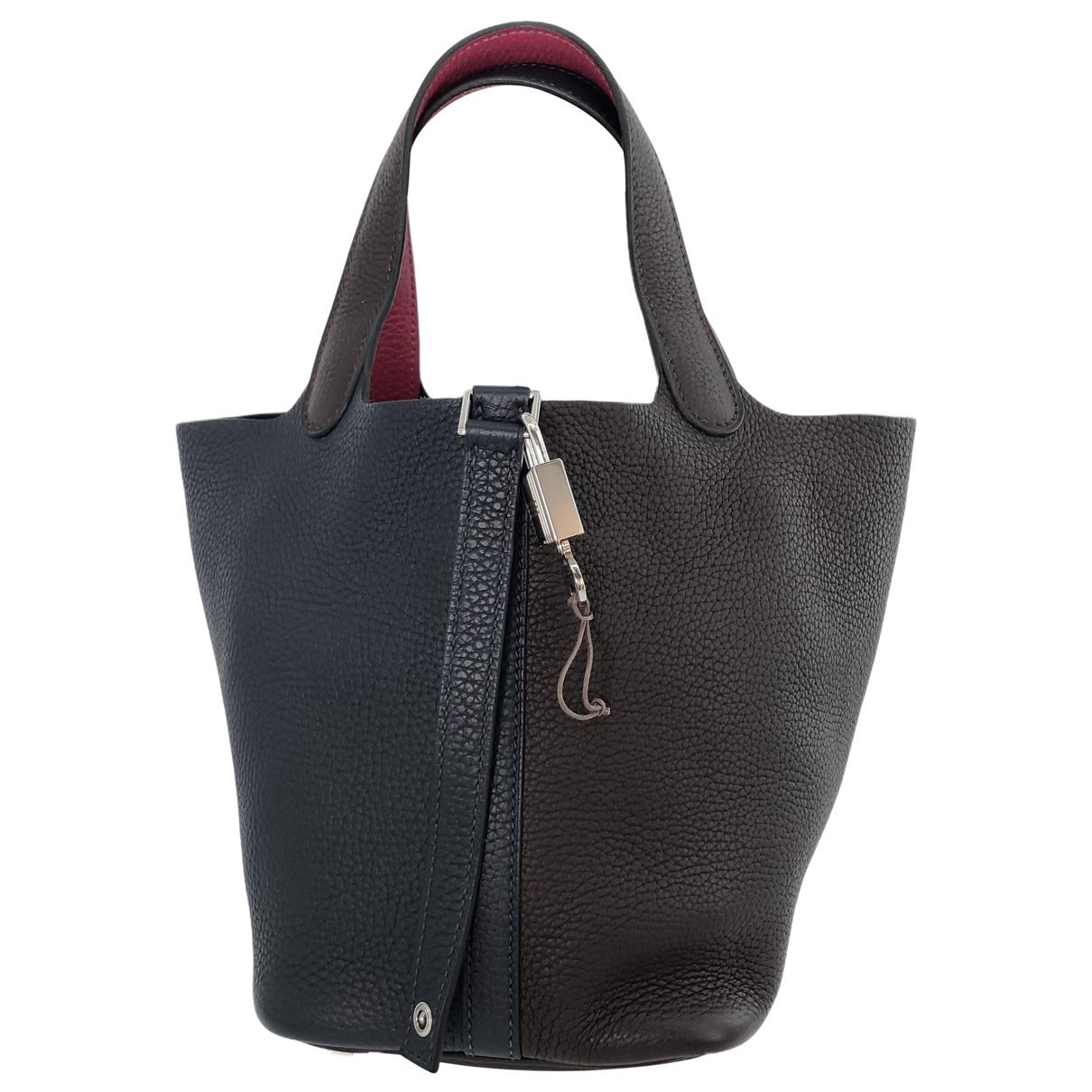 Picotin leather handbag
