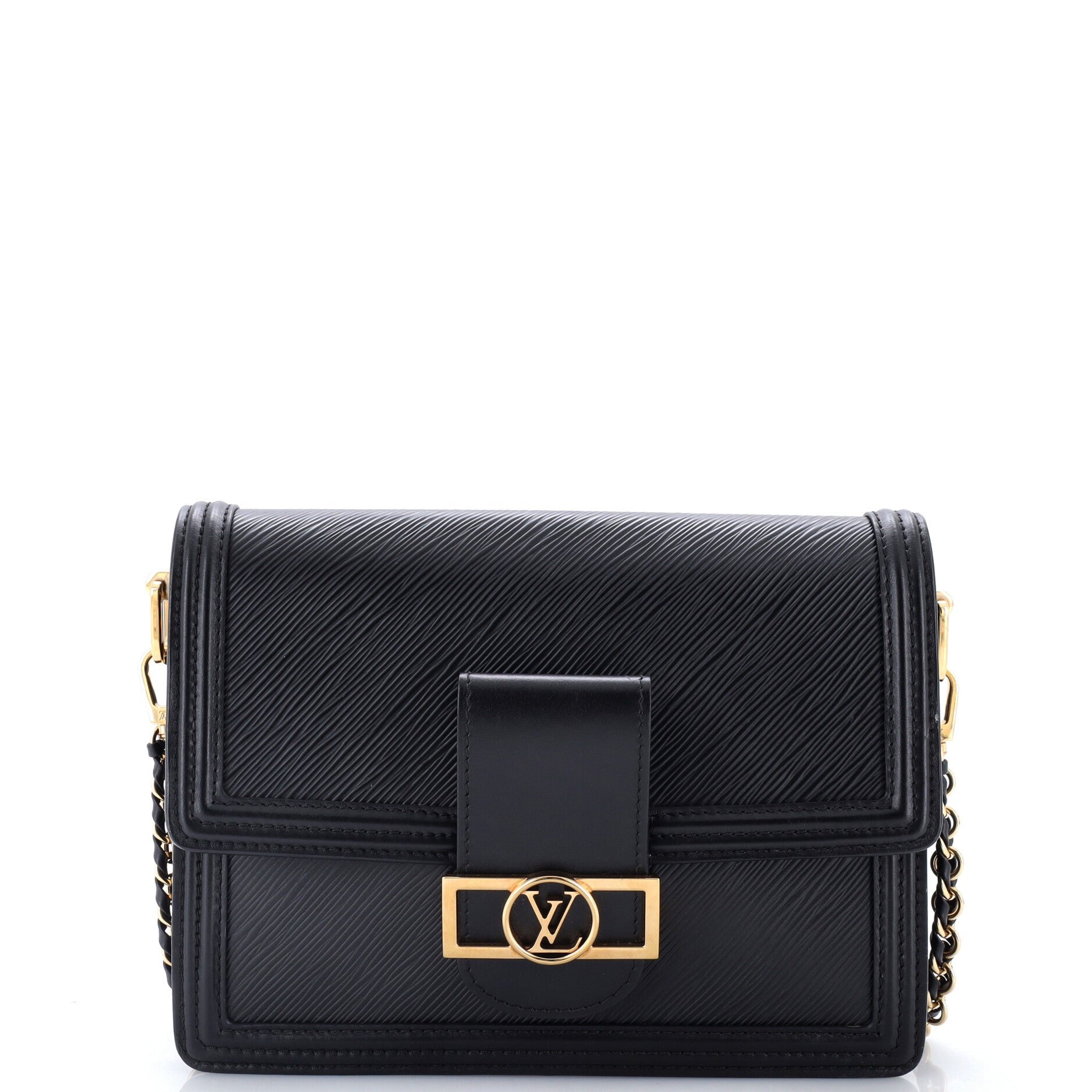 Dauphine Shoulder Bag Epi Leather MM