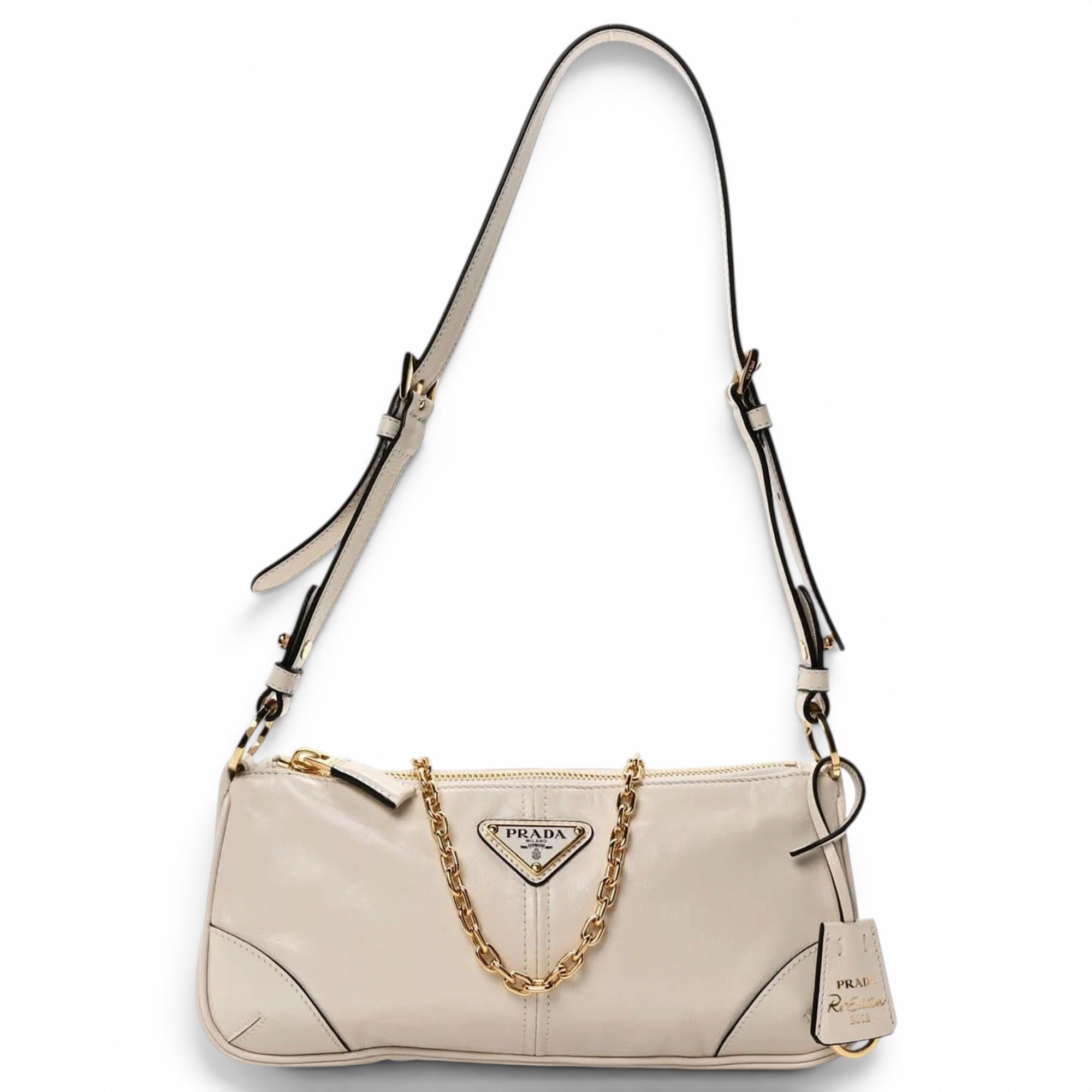 Belle leather handbag