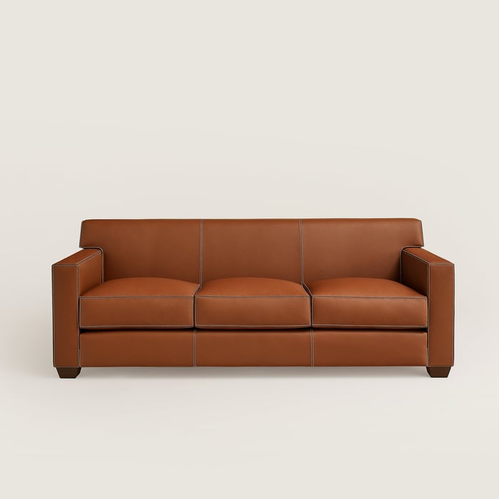 Gold Reeditions J.-m. Frank Par Hermès Comfortable 3-seater Sofa