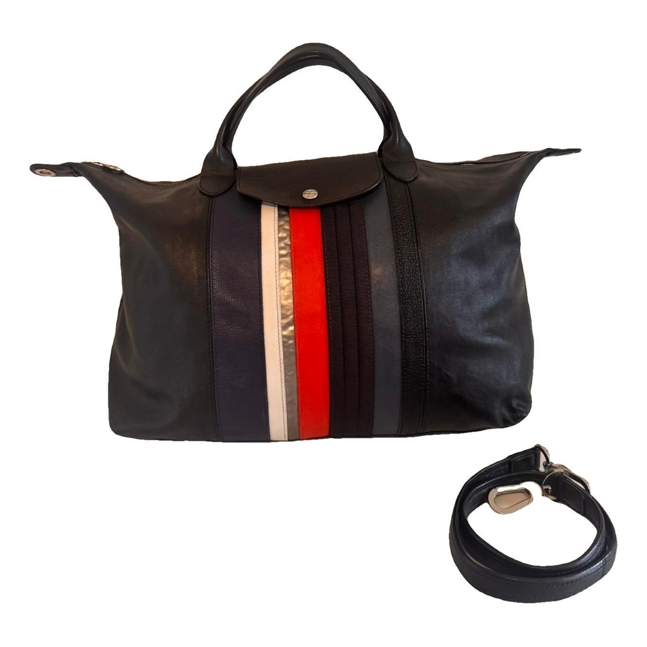 Pliage leather handbag