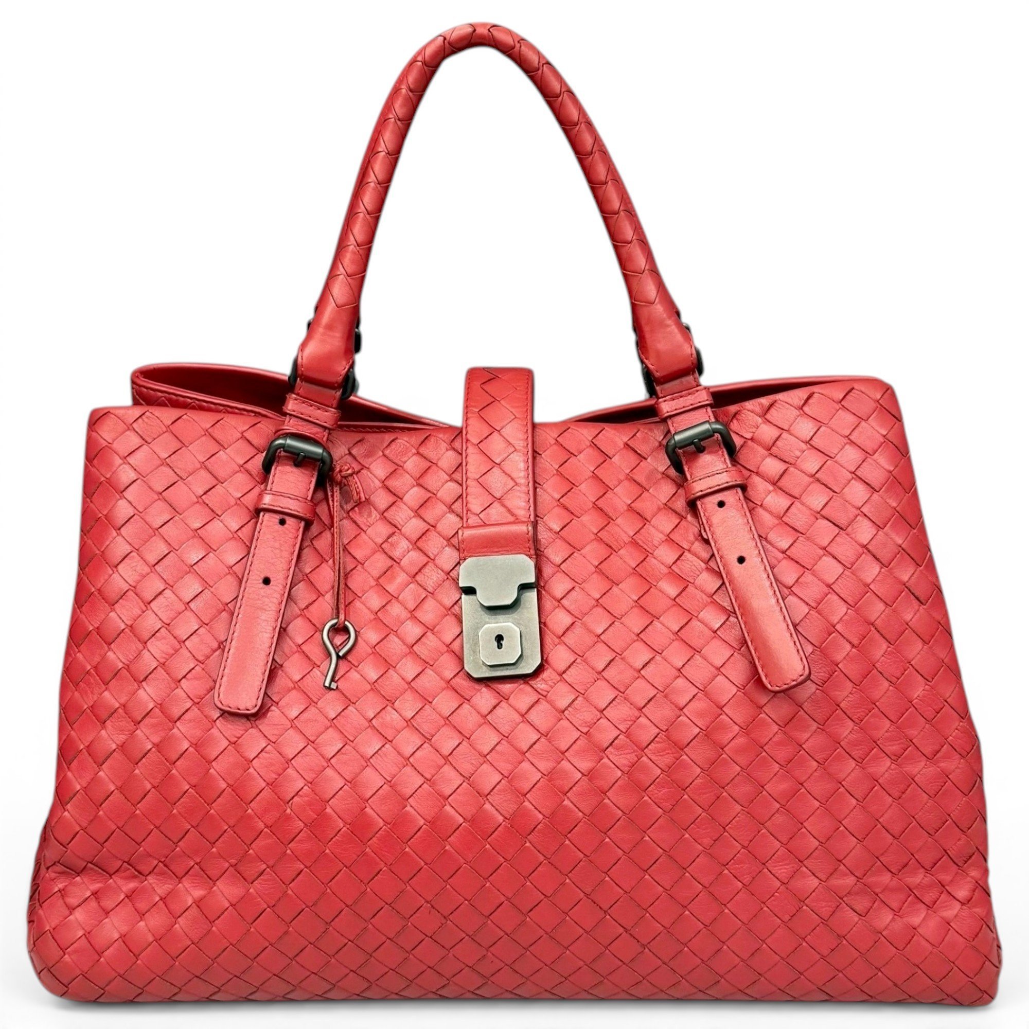 Roma pony-style calfskin tote