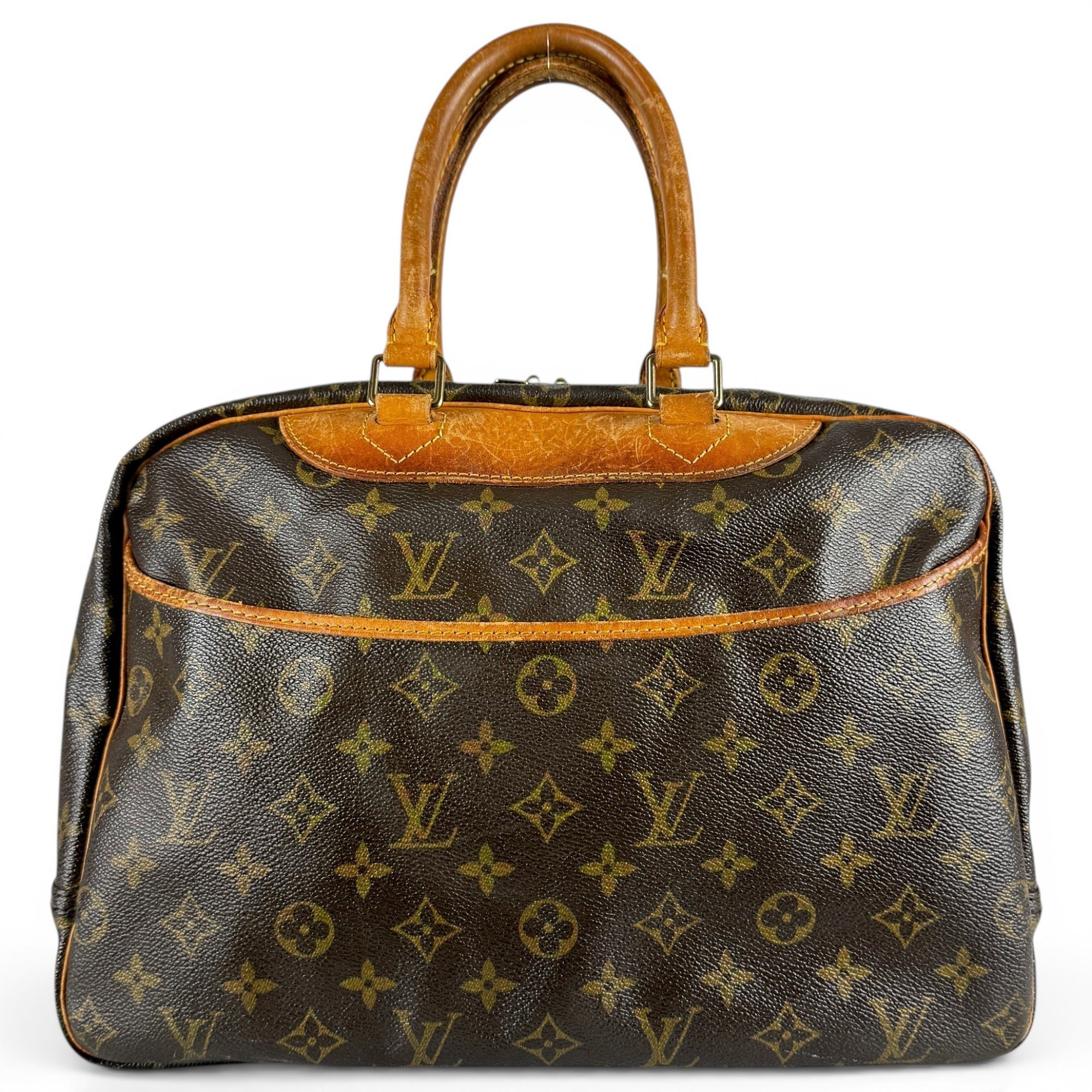 Deauville leather handbag