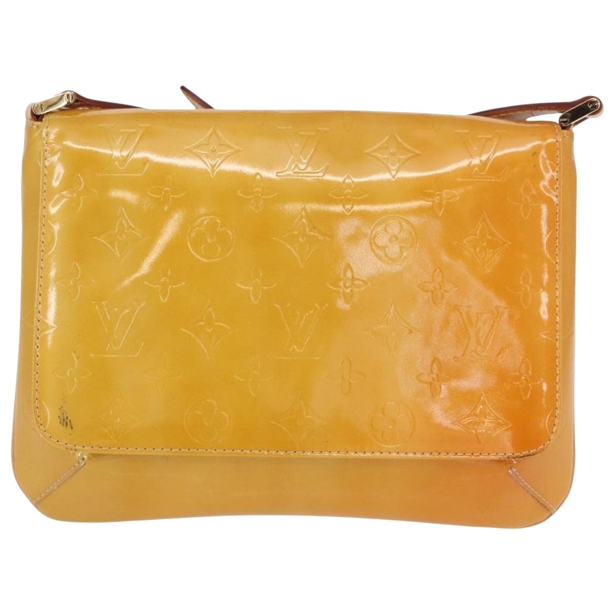 Thompson patent leather handbag