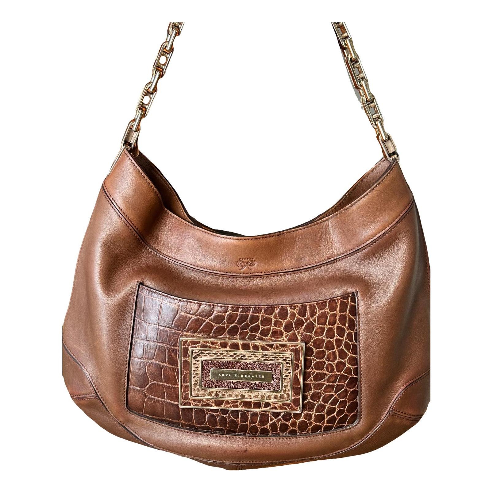 Leather handbag