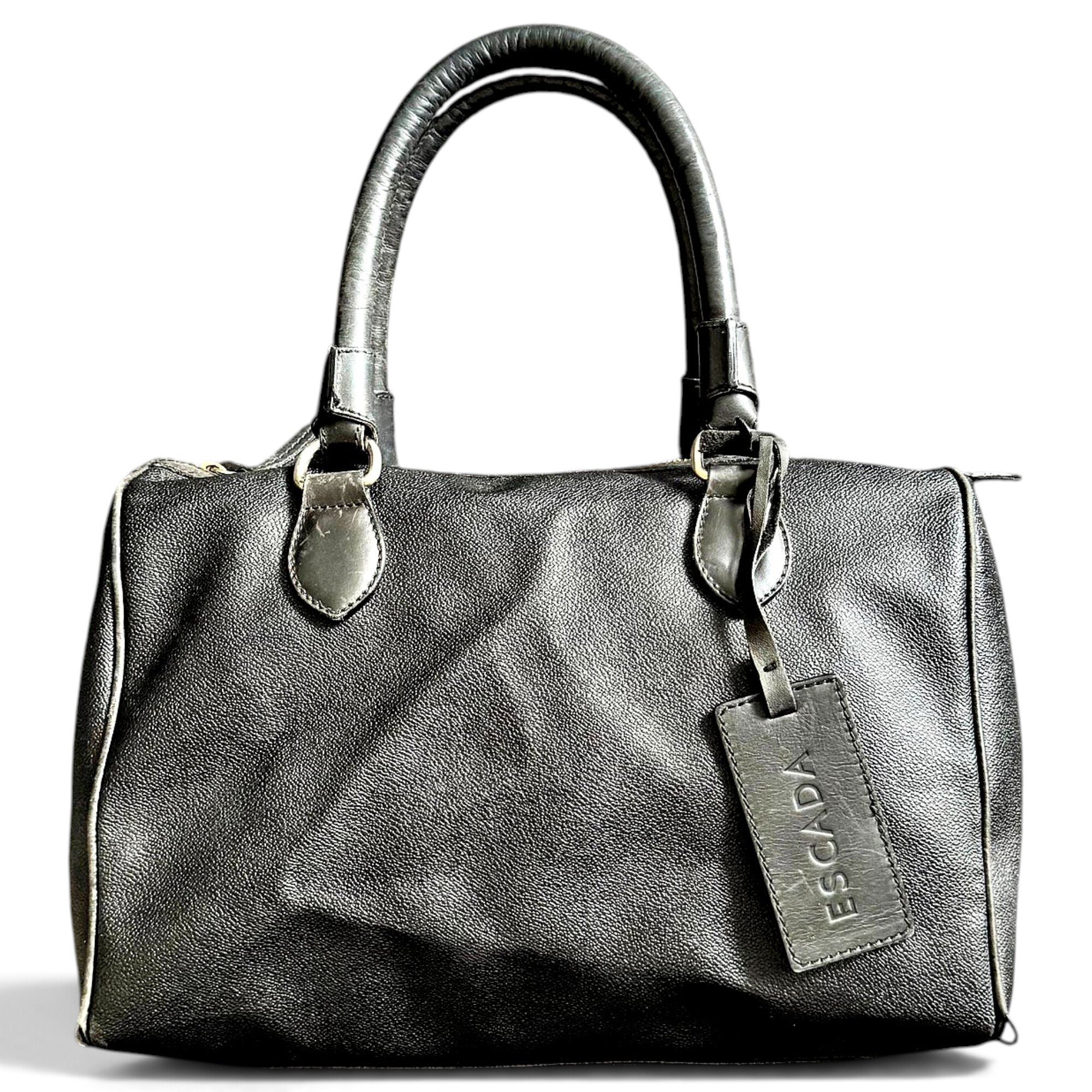 Leather satchel