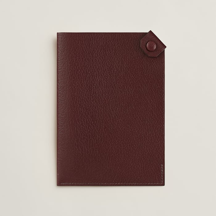 Rouge Sellier Tarmac Passport Holder