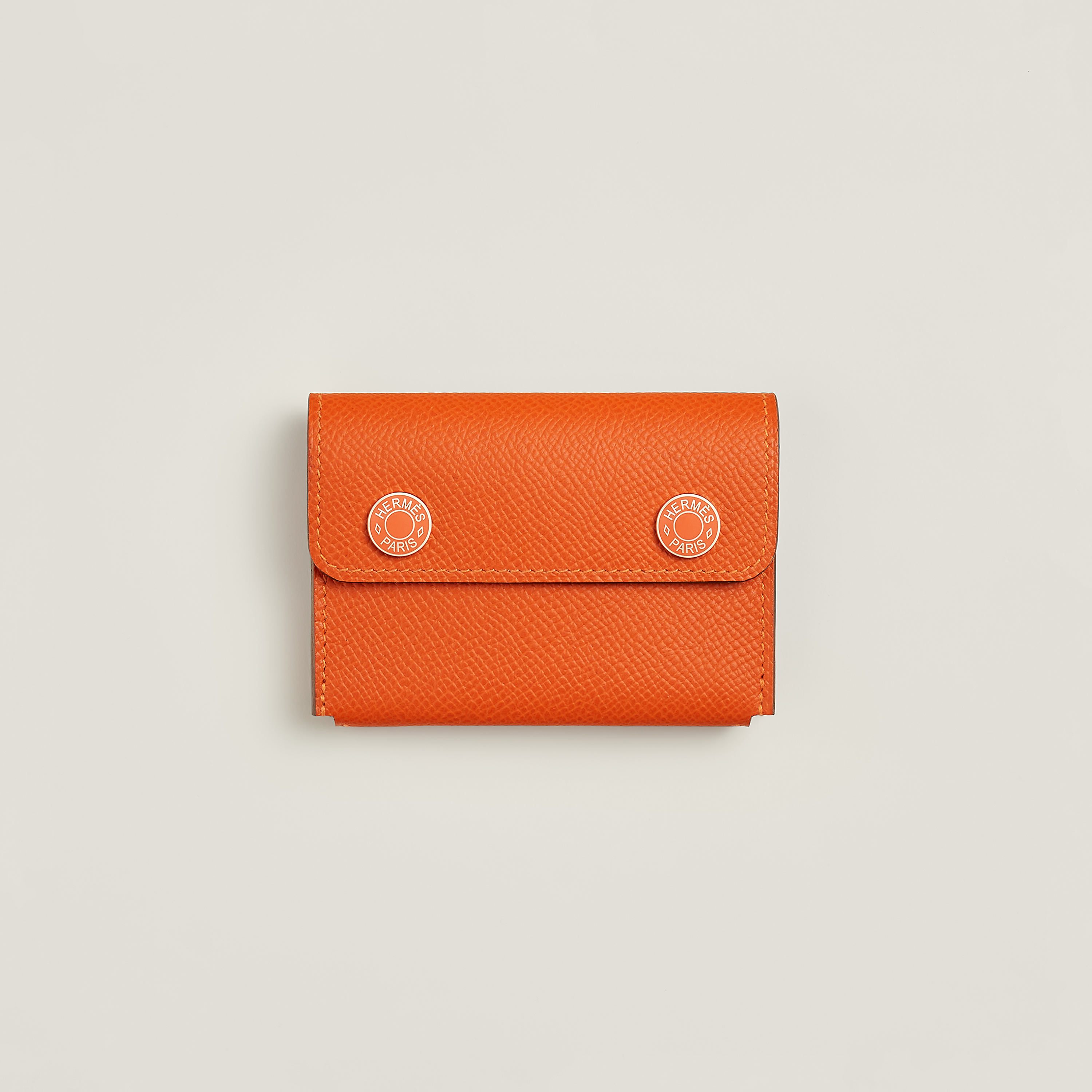 Hermèsnap II lacquered card holder