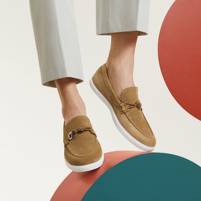 Brun Fumé Mocassins Ignacio