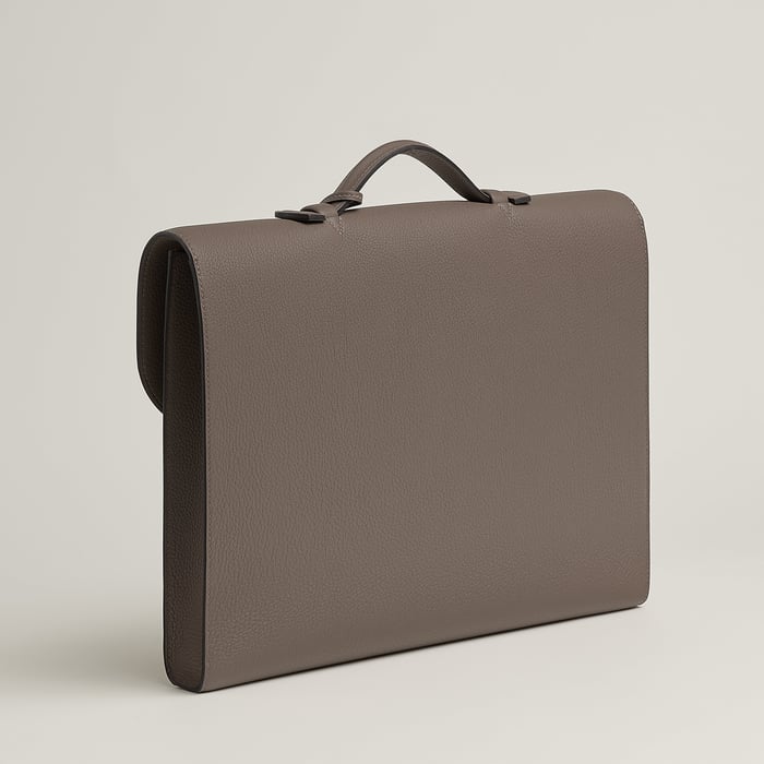 Gris Étain Sac a Depeches Light 1-37 Briefcase