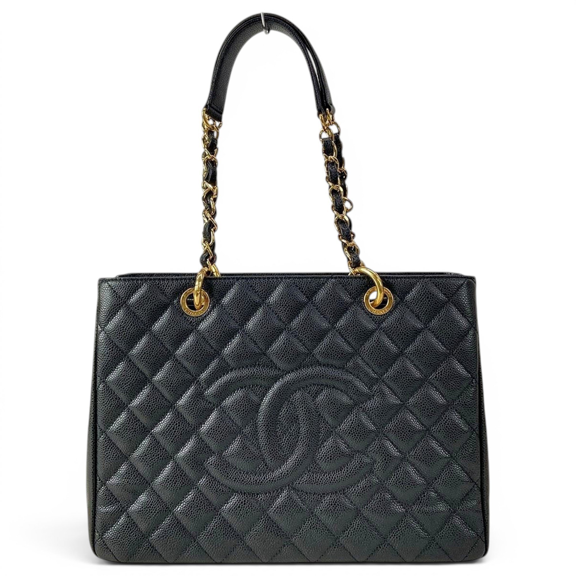 Grand shopping leather tote