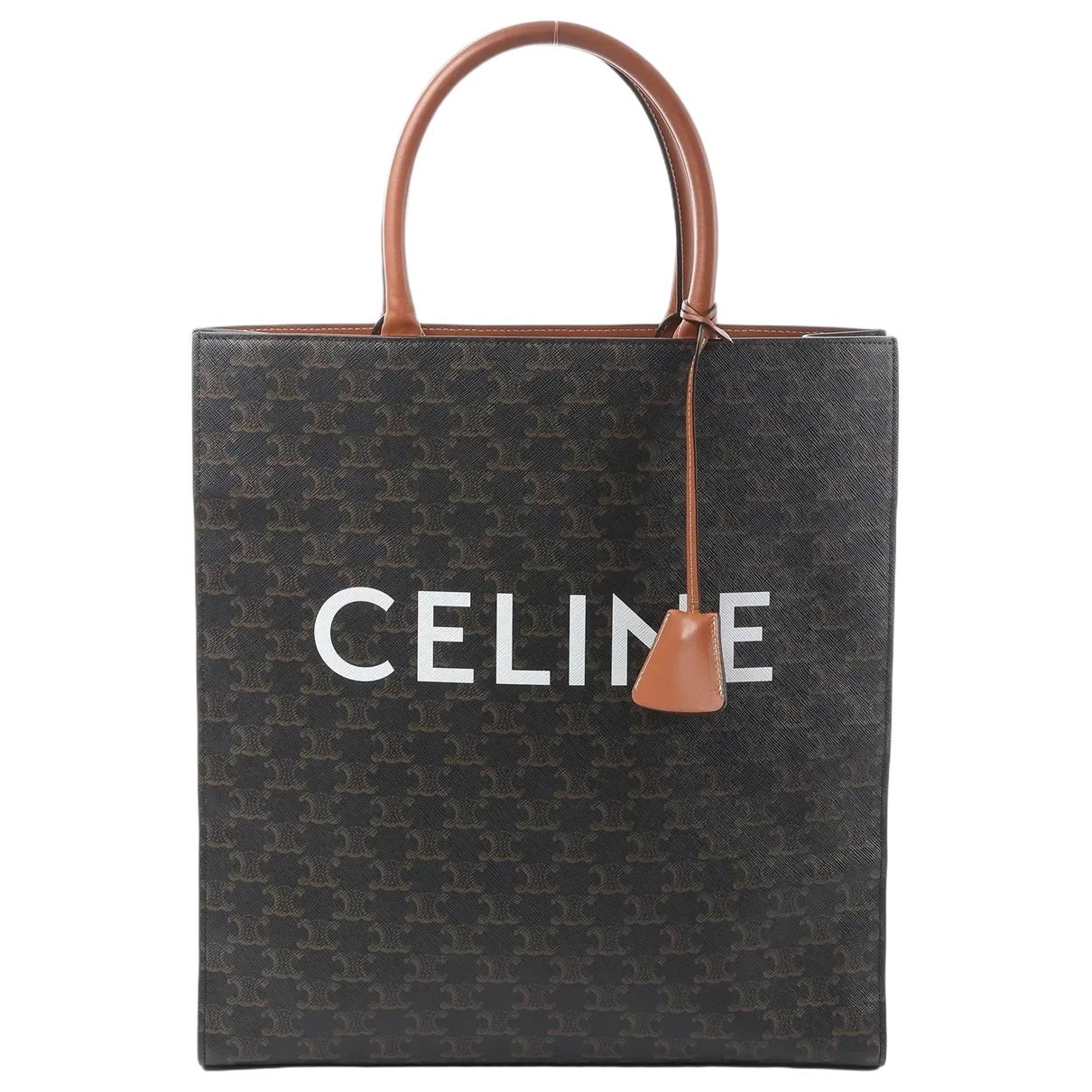 Celine Cabas leather handbag