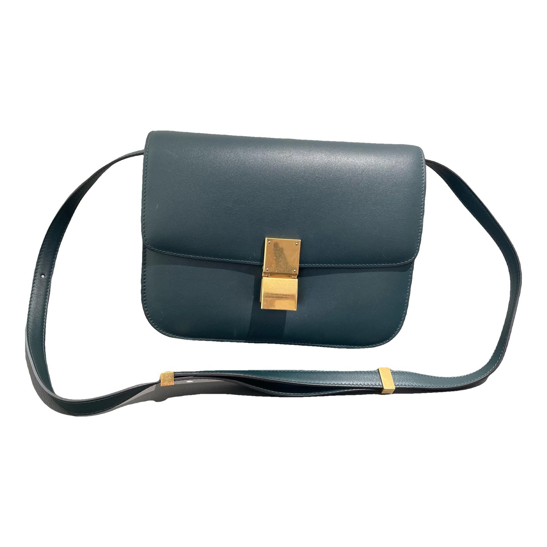 Classic leather handbag