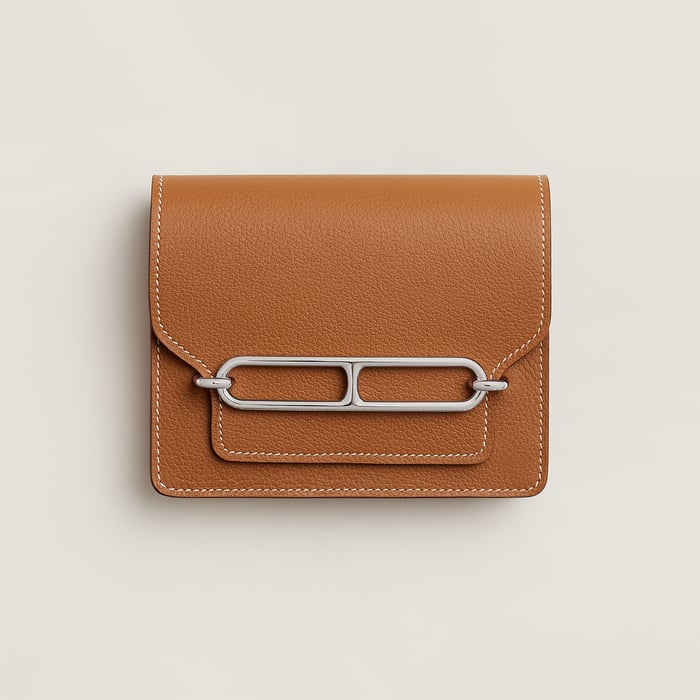 Gold Roulis Slim Wallet