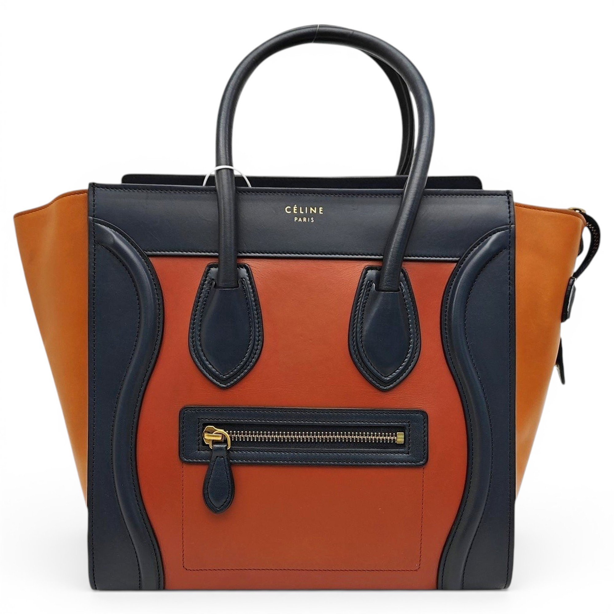 Luggage leather handbag