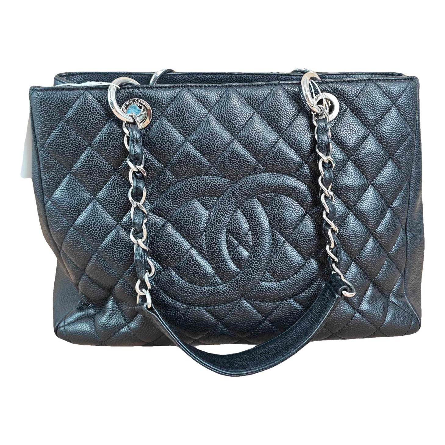 Grand shopping leather tote