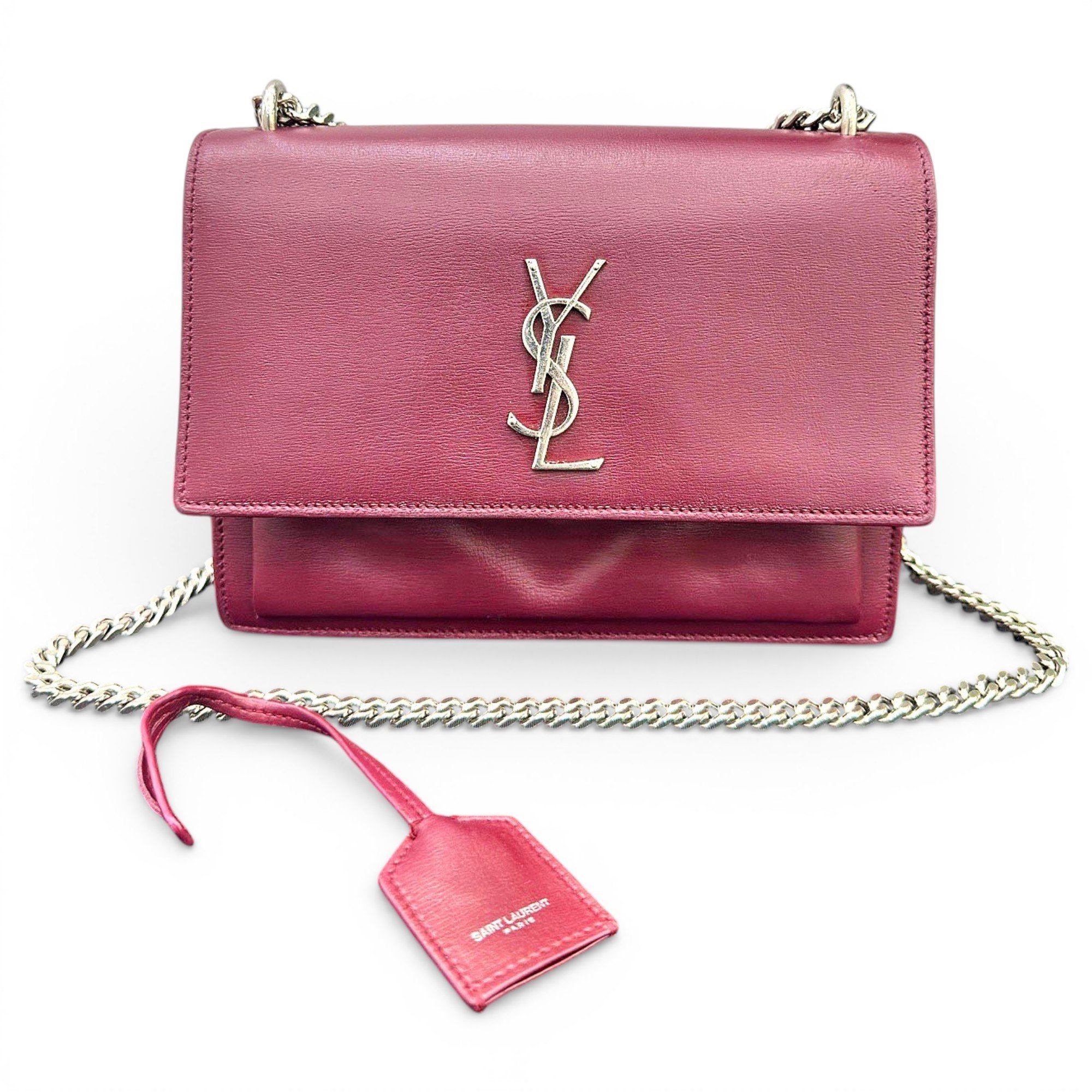 Sunset leather handbag