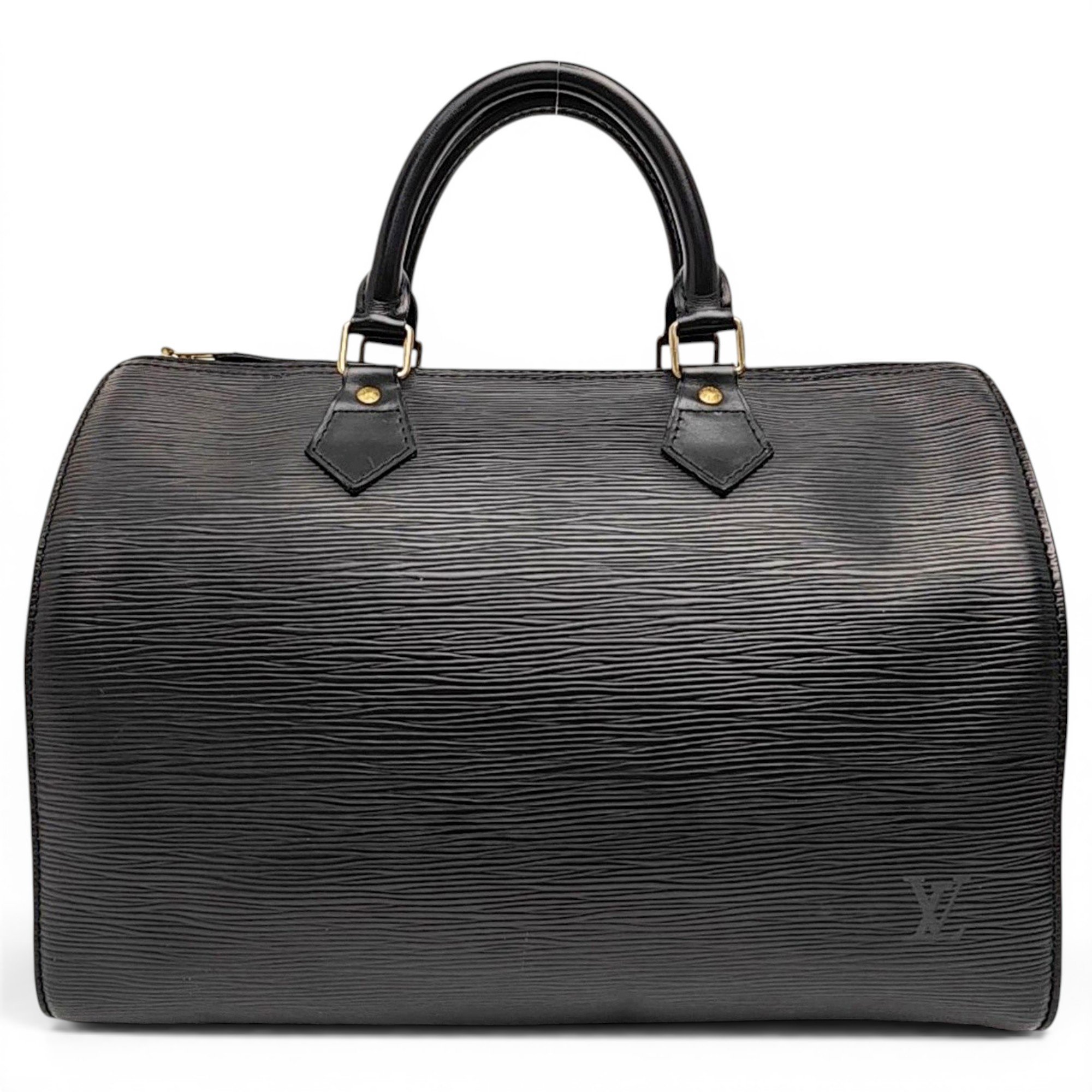 Nano Speedy / Mini HL leather handbag