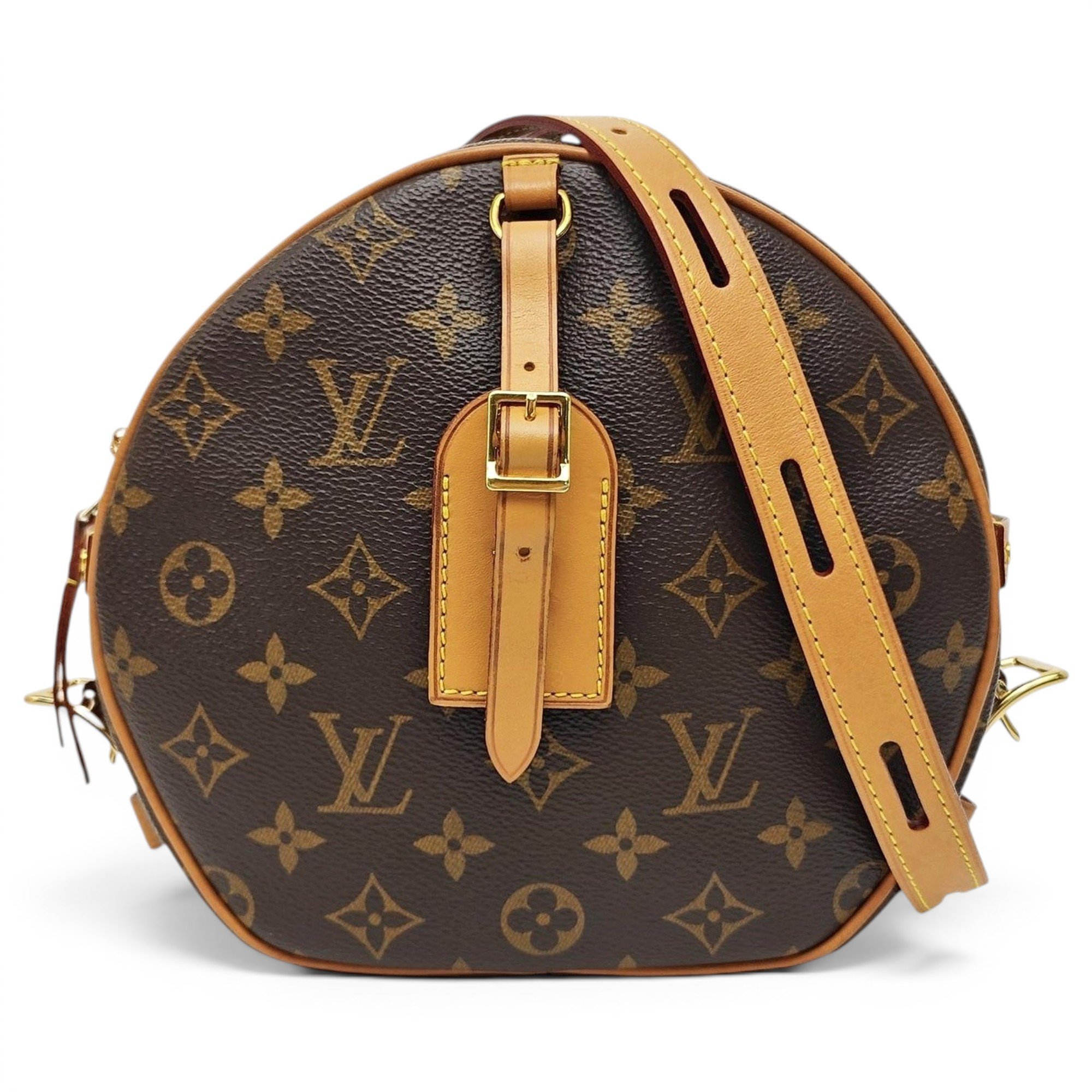Micro boite chapeau leather handbag