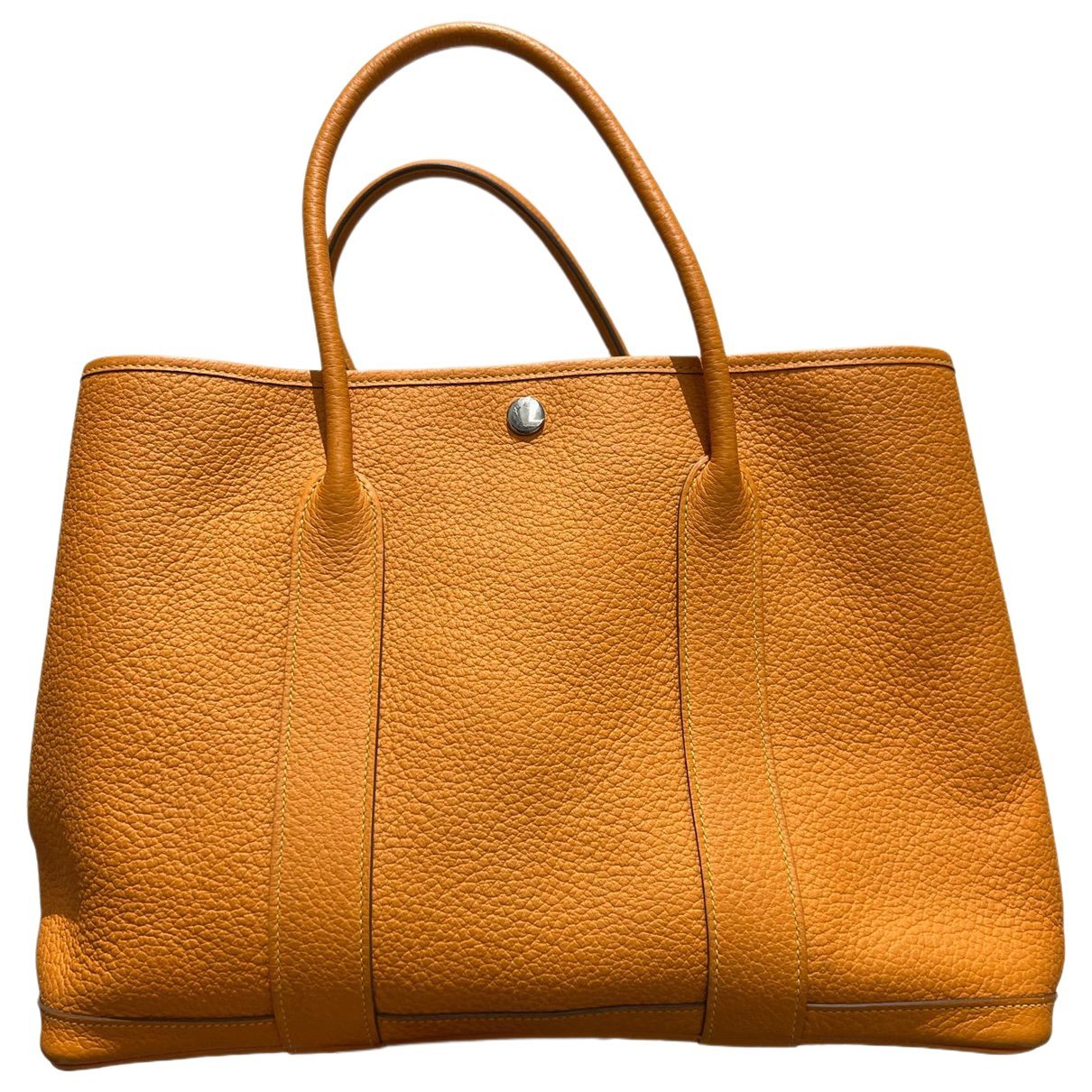 Garden Party leather handbag