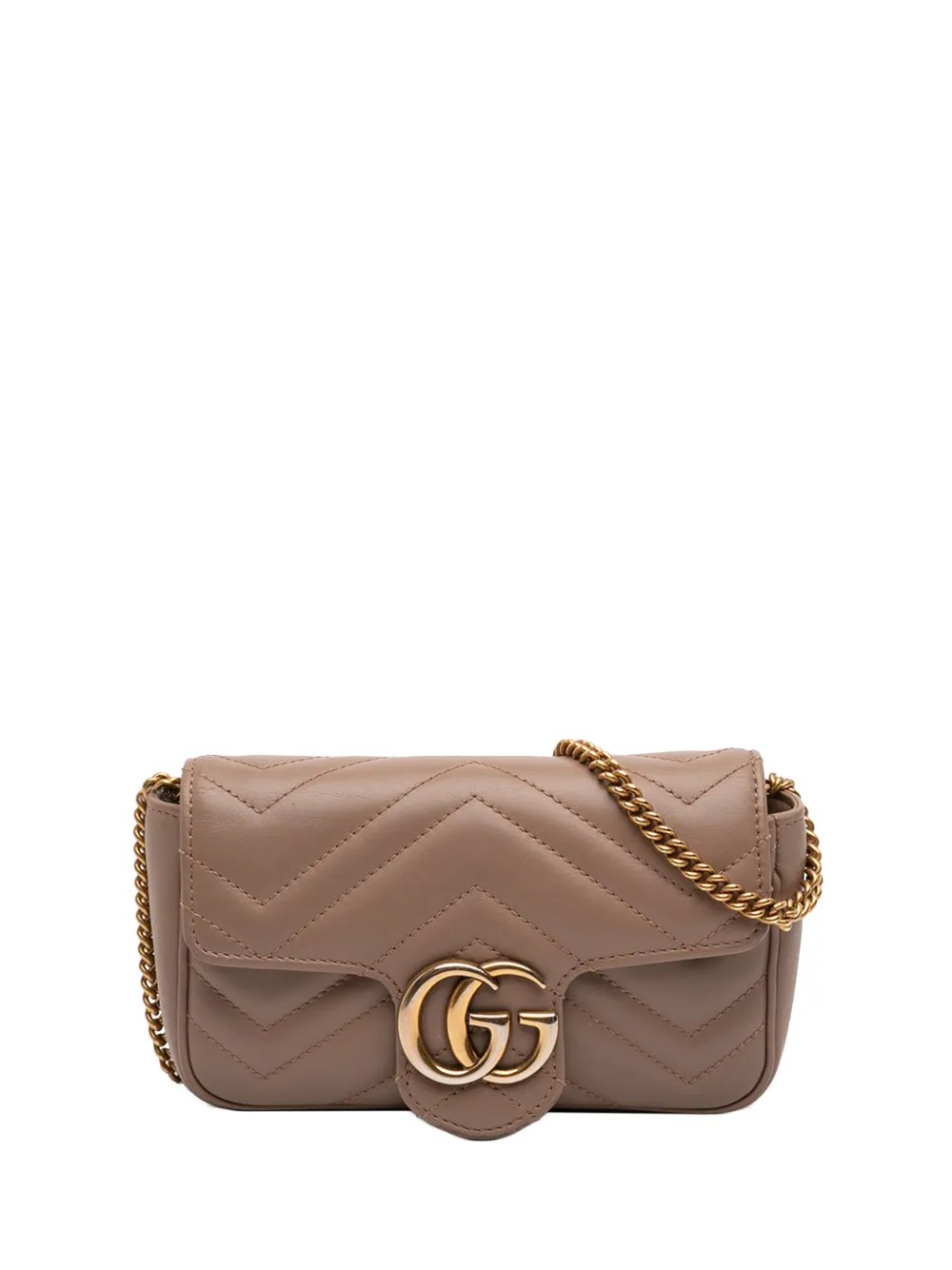 2016-2026 Mini GG Marmont Matelasse Calfskin Flap crossbody bag