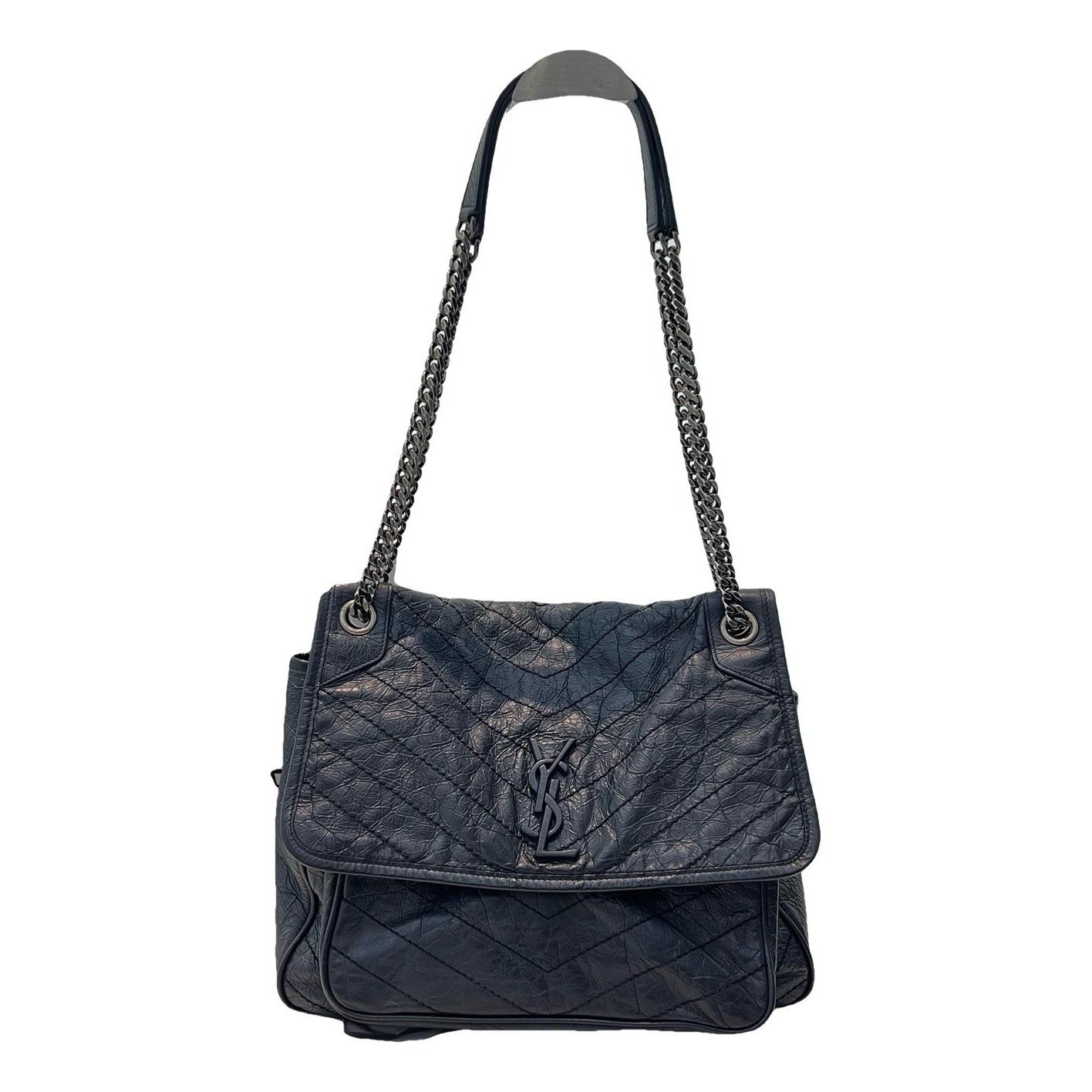 Baby monogramme leather bag