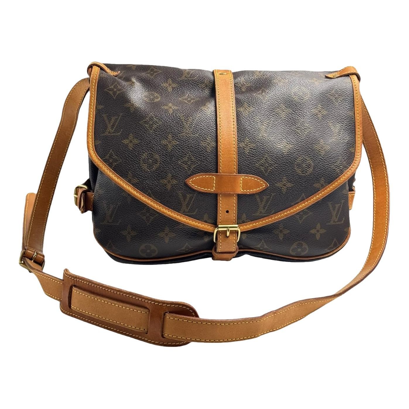 Saumur leather crossbody bag